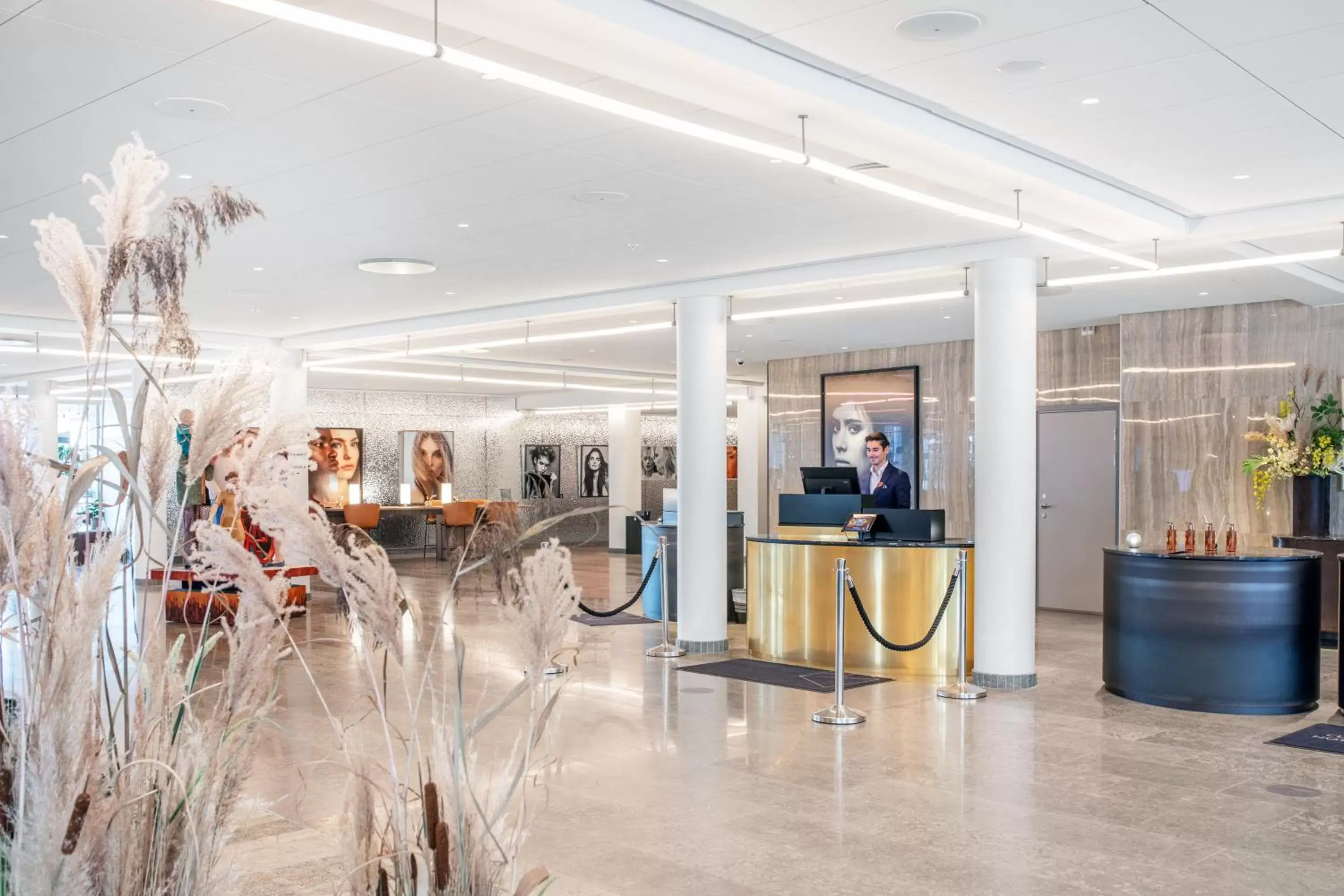 Lobby or reception in Clarion Hotel Sea U Lobby or reception in Clarion Hotel Sea U