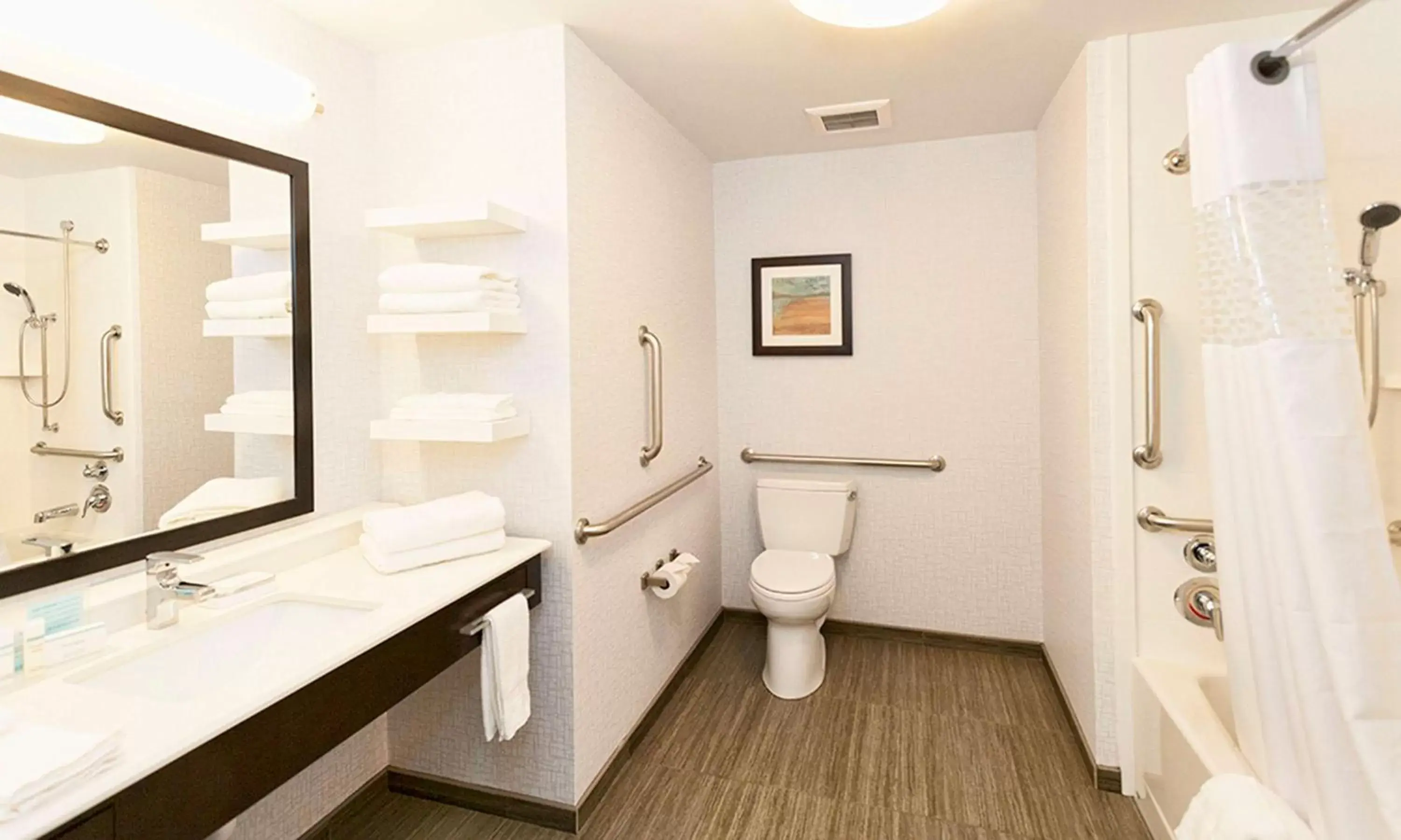 Bathroom in Hampton Inn & Suites Duluth North Mn Bathroom in Hampton Inn & Suites Duluth North Mn