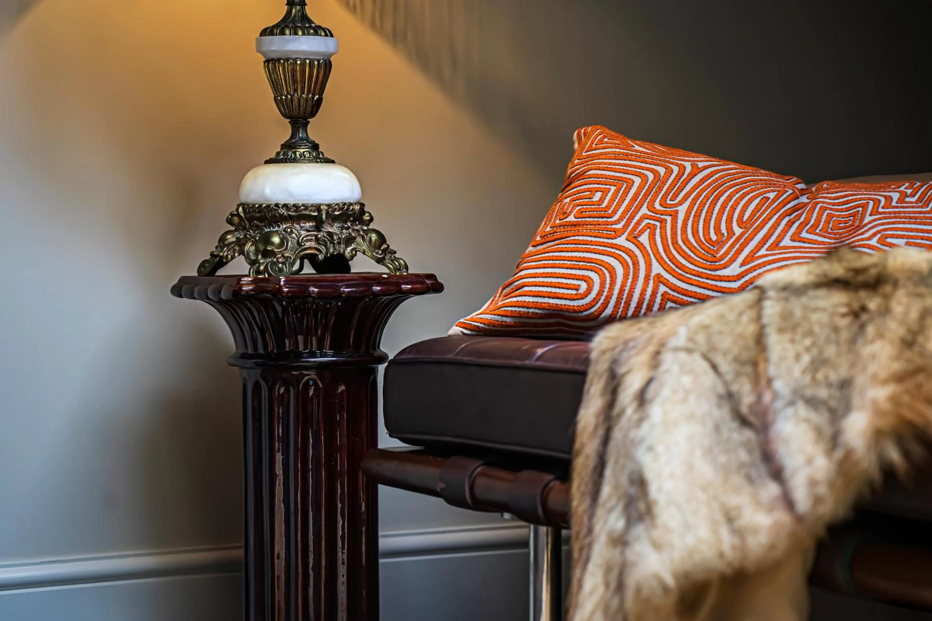 Seating area in BOHOTEL