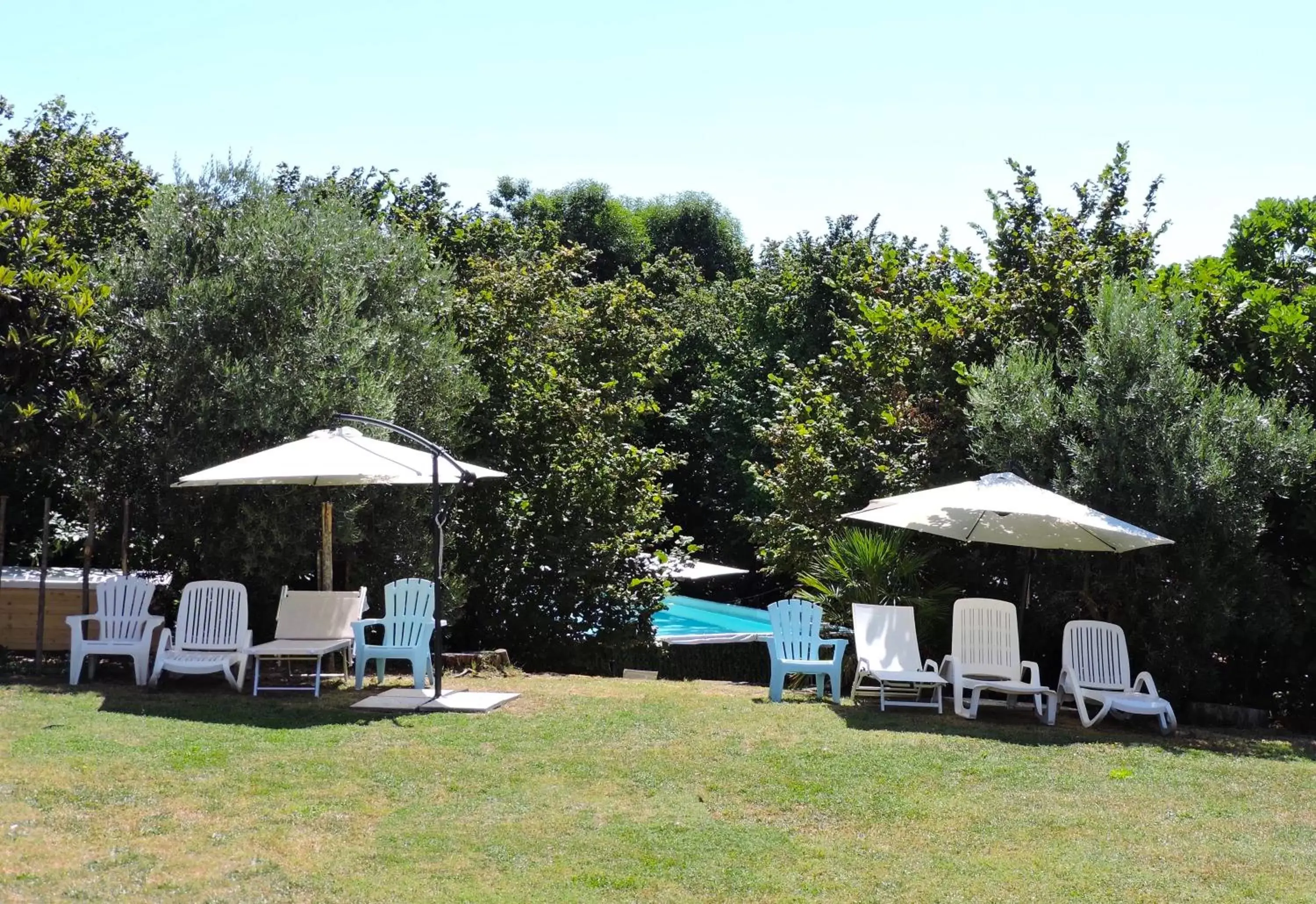 Pool view, Garden in Casale Fedele Family Village Vicino al Borgo