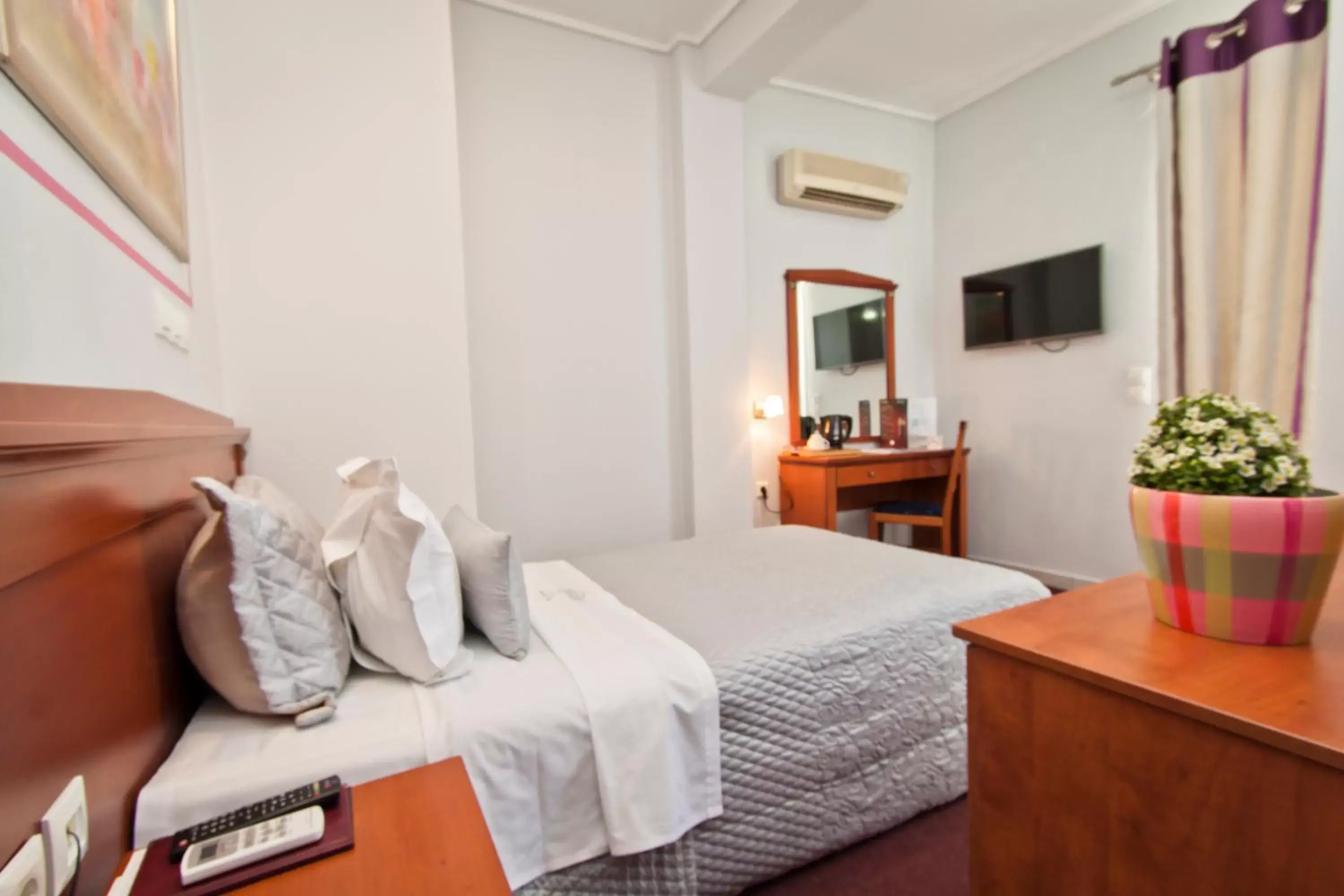 Bedroom, Room Photo in Triton Hotel Piraeus