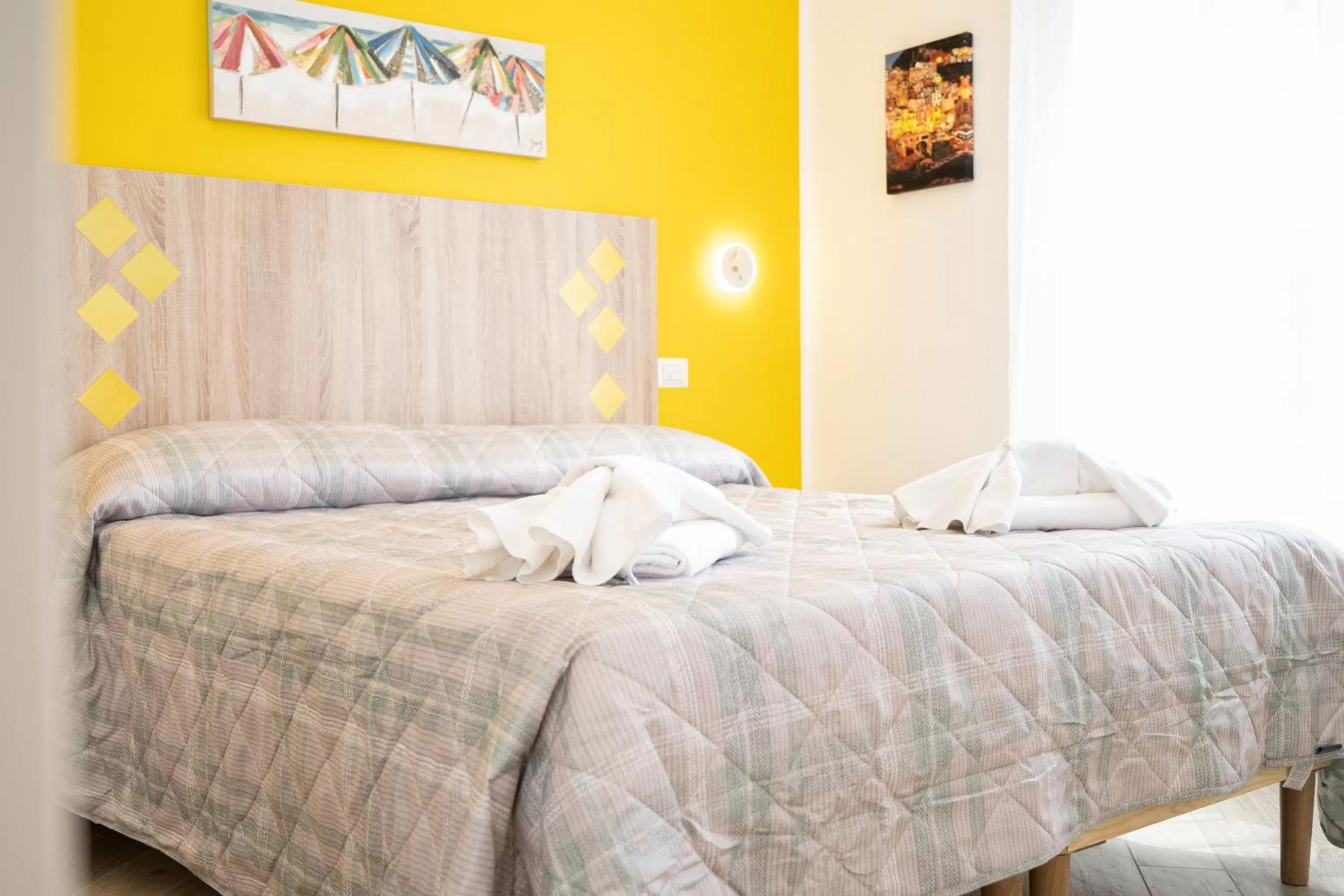 Bed in B&B DieMme Amalfi Coast