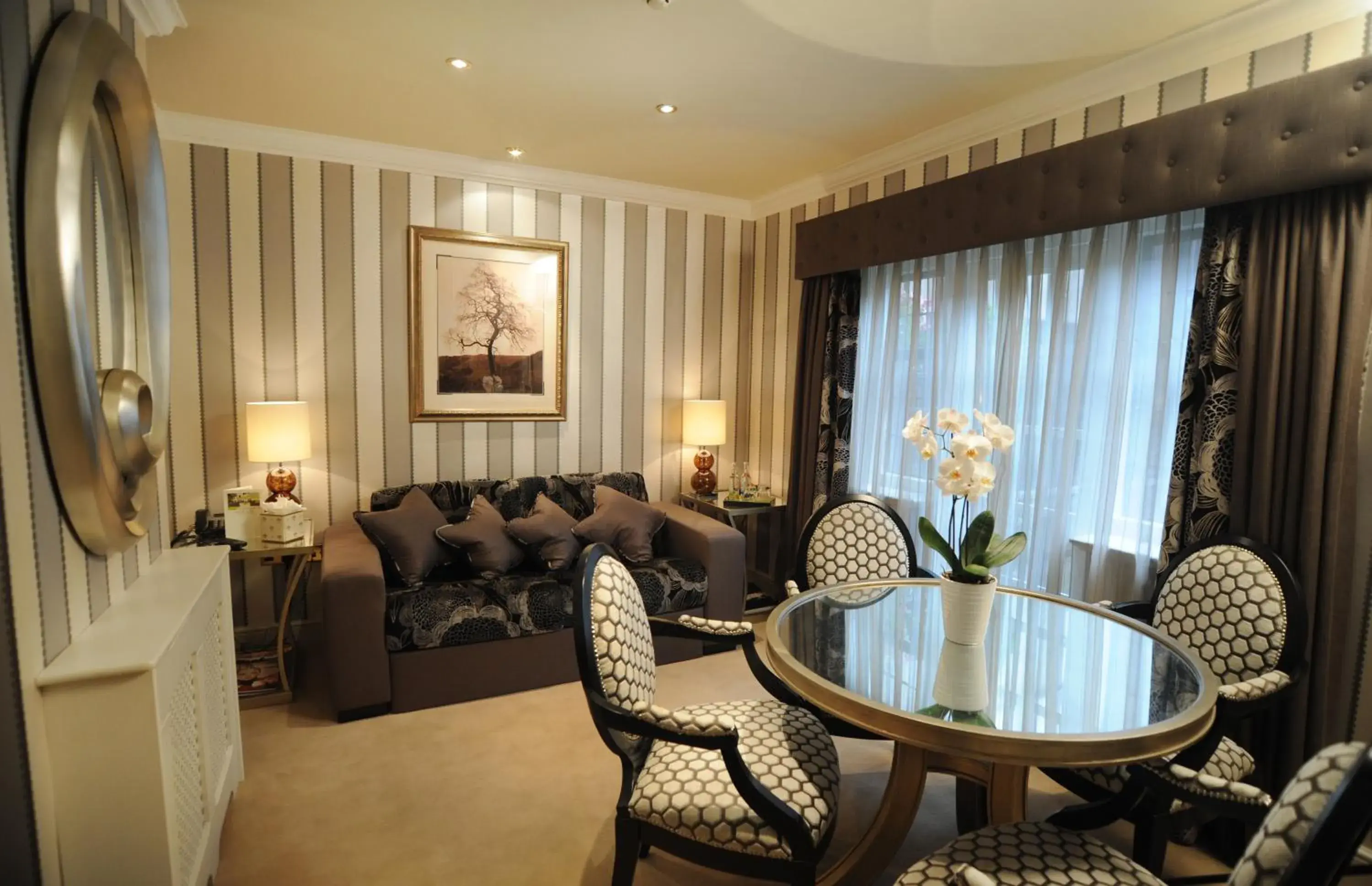 Bedroom, Seating Area in Mallory Court Country House Hotel & Spa