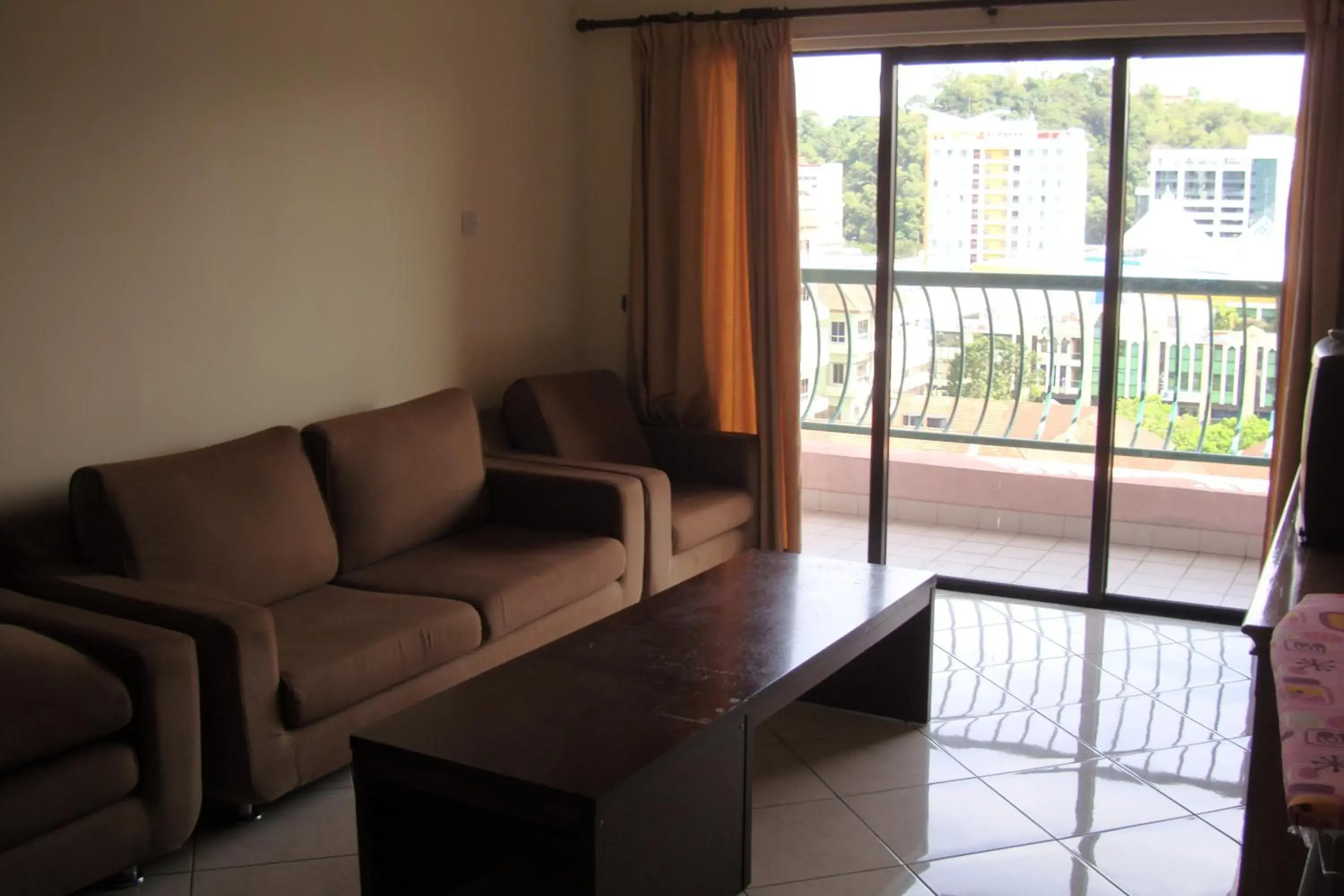 Living room, Seating Area in Dorcas Service Apartment - Marina Court