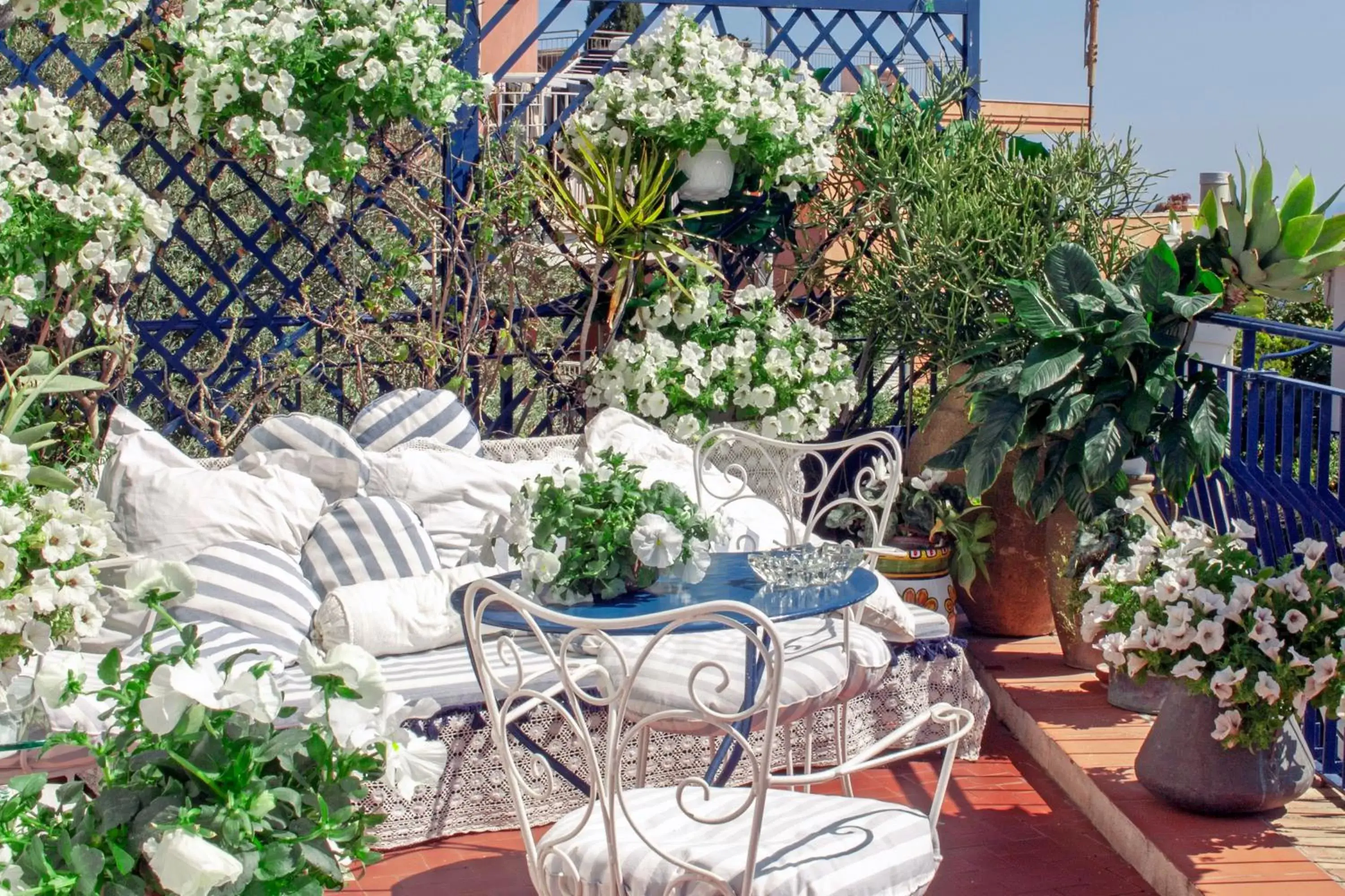 Balcony/Terrace in B&B Villa Giorgia