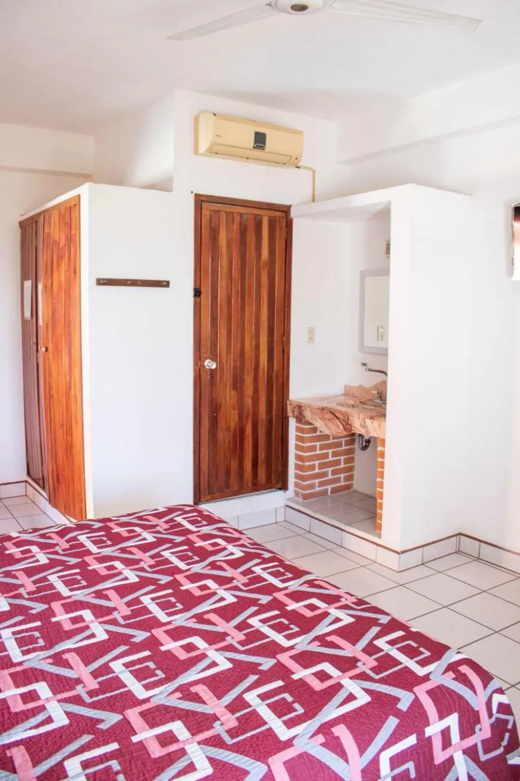 Bed in Hotel San Juan