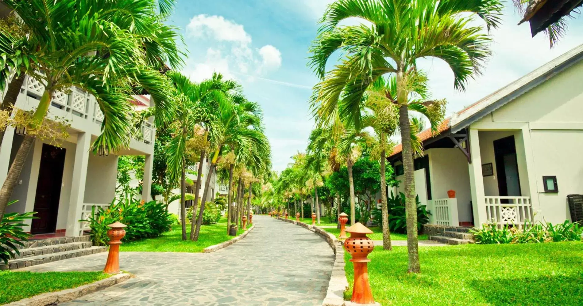 Garden, Property Building in Hoi An Beach Resort