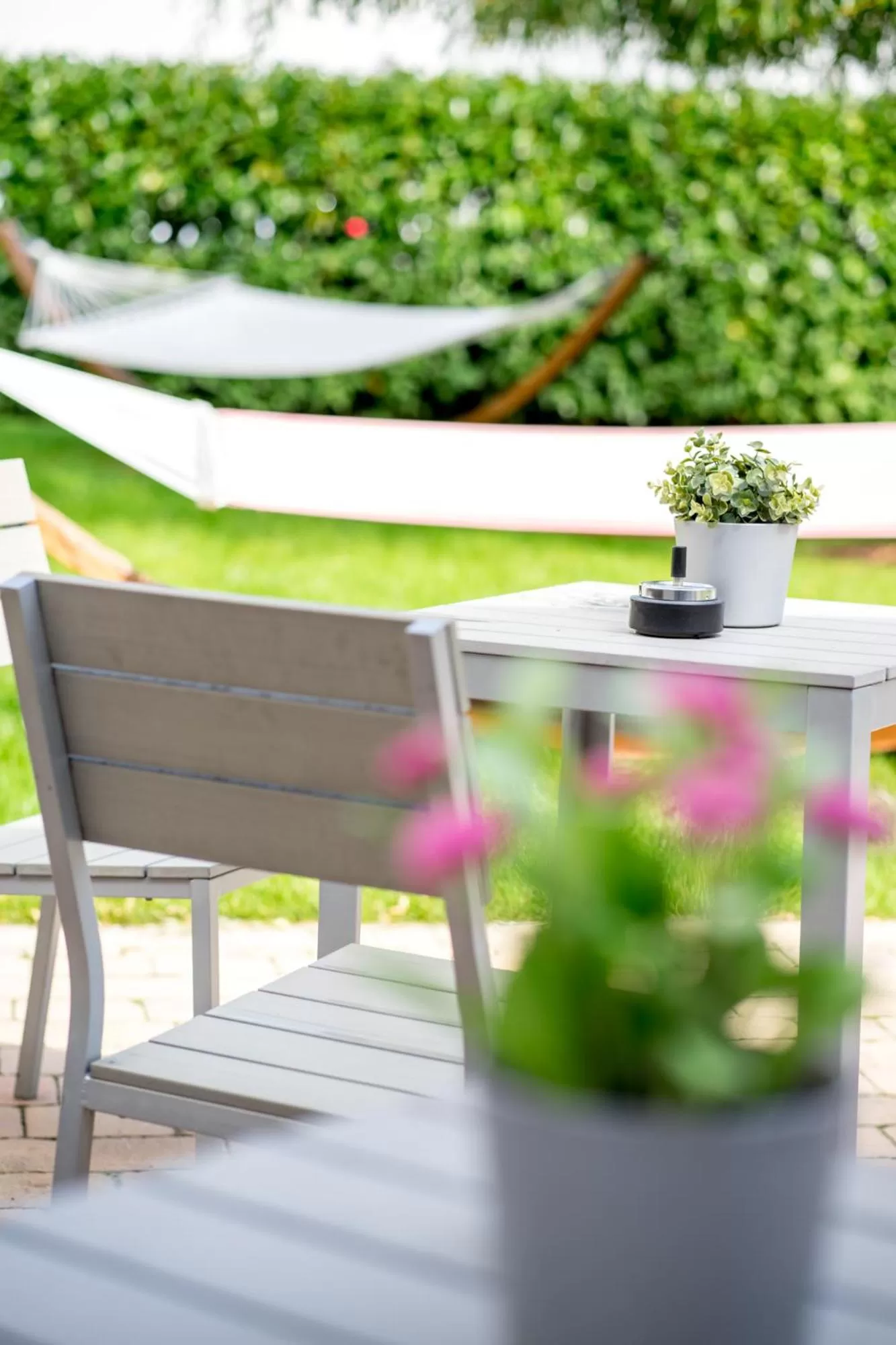 Garden in motel22 Parkplatz inklusive