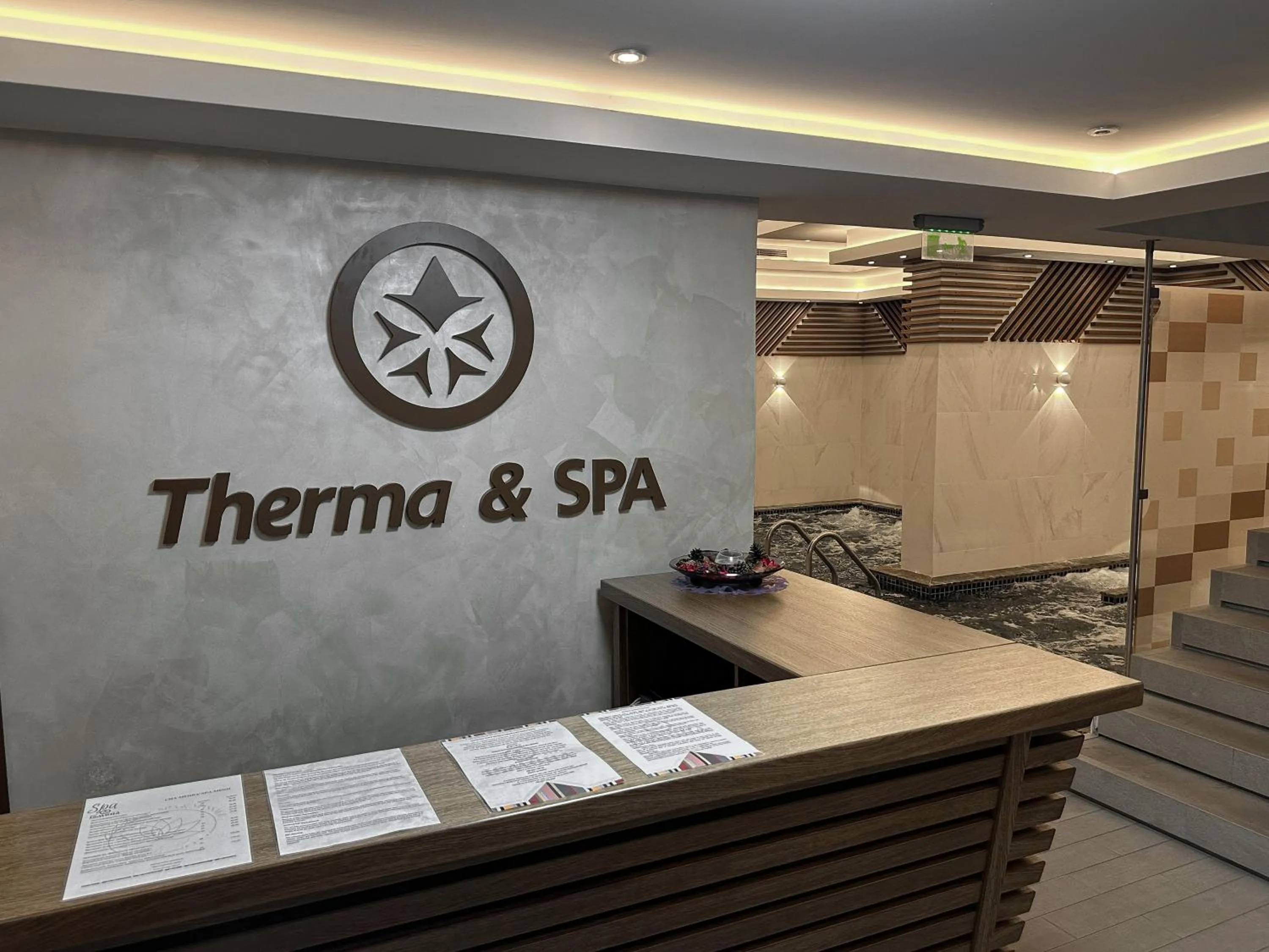 Property logo or sign in SPA Hotel Ismena