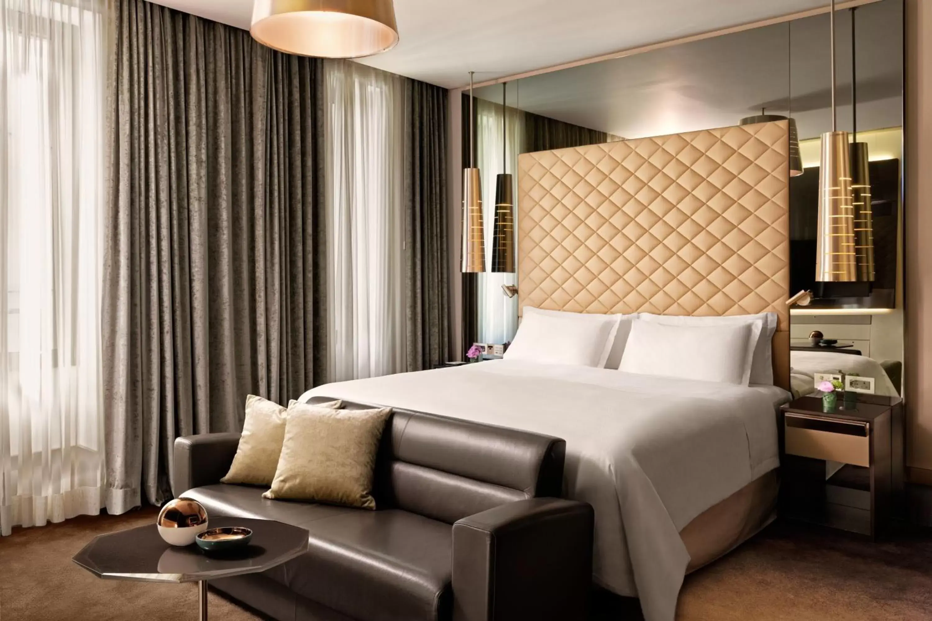 Bedroom, Bed in Excelsior Hotel Gallia, a Luxury Collection Hotel, Milan