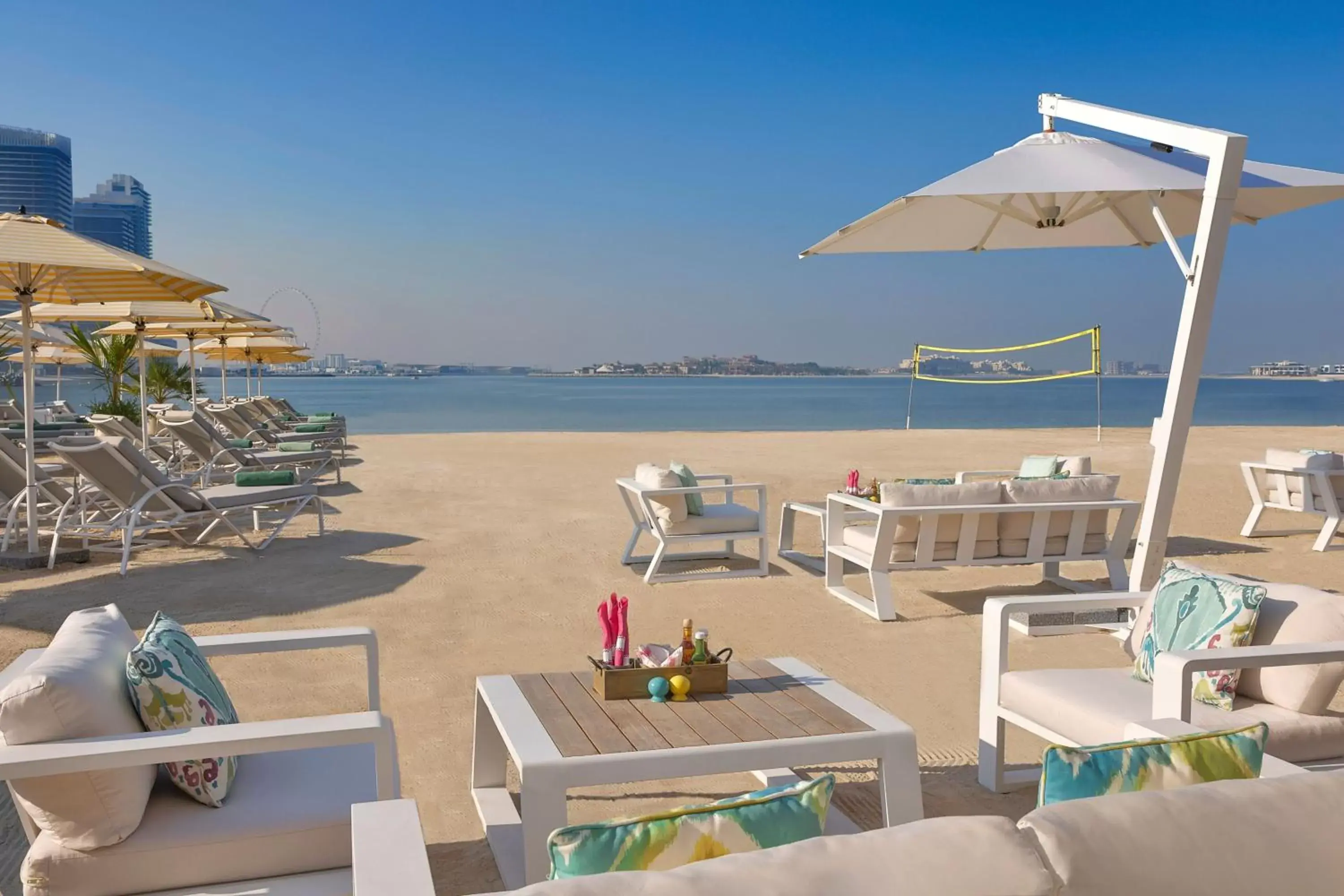 Beach in Marriott Resort Palm Jumeirah, Dubai