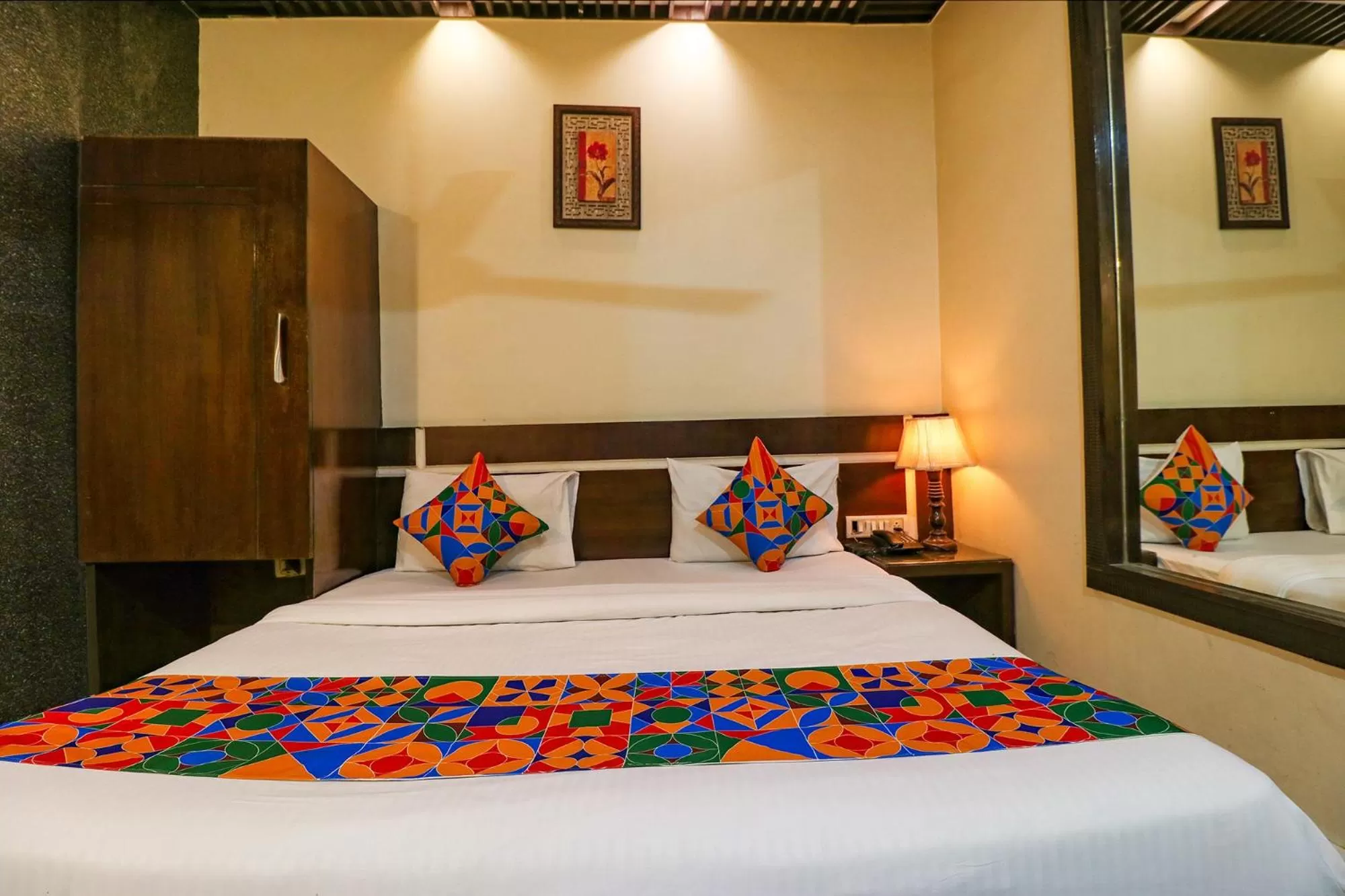 Photo of the whole room, Bed in Staybook - Hotel City Stories - By Aira Xing, Paharganj, New Delhi