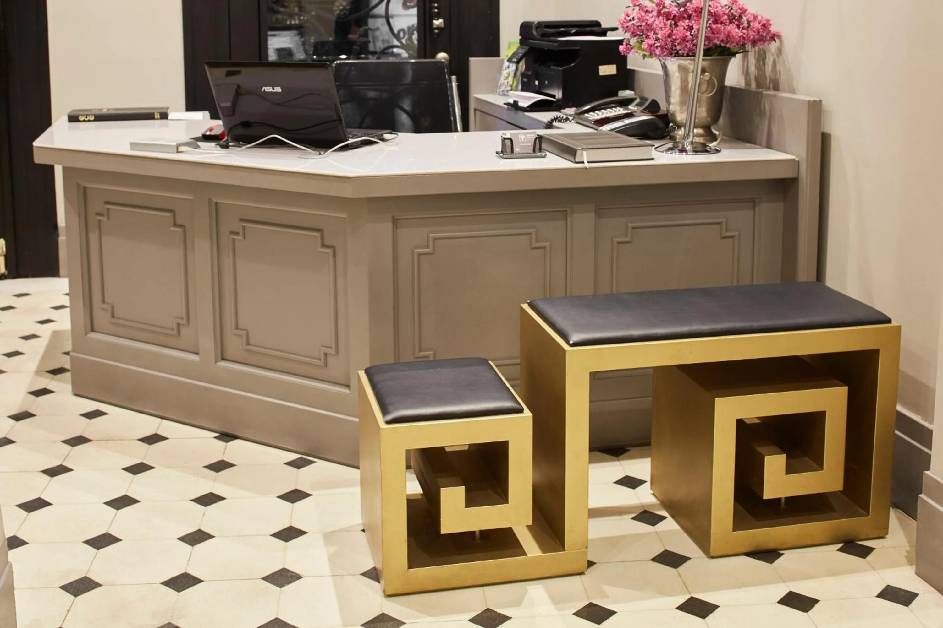 Decorative detail in Taksim Prelude Hotel