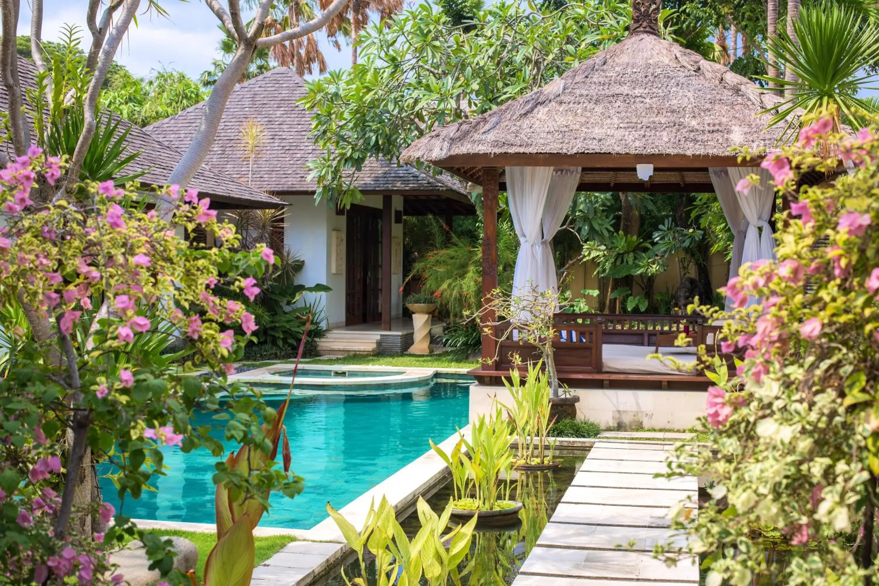 Garden, Swimming Pool in Villa Seriska Satu Sanur