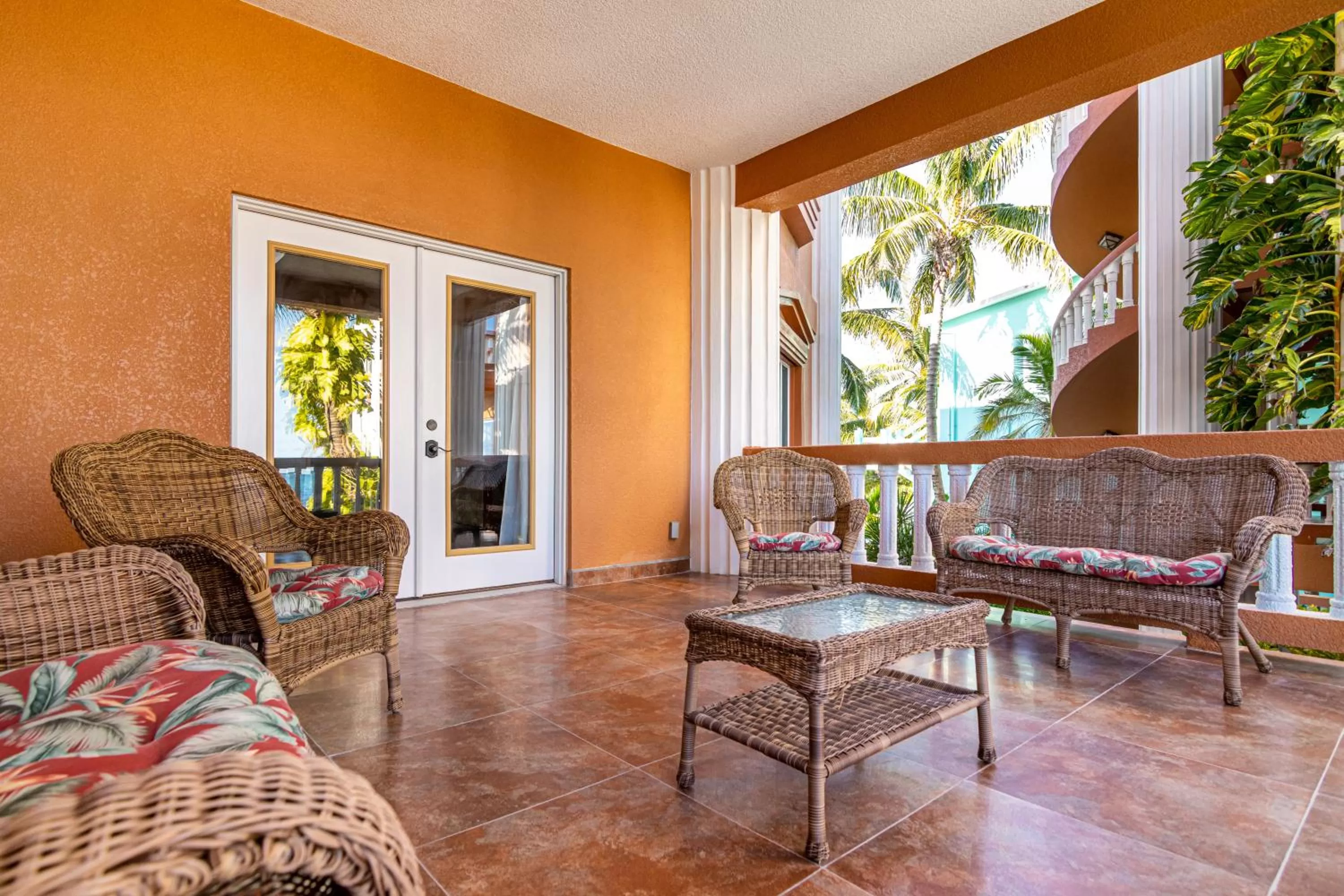 Patio in Lighthouse Beach Villas