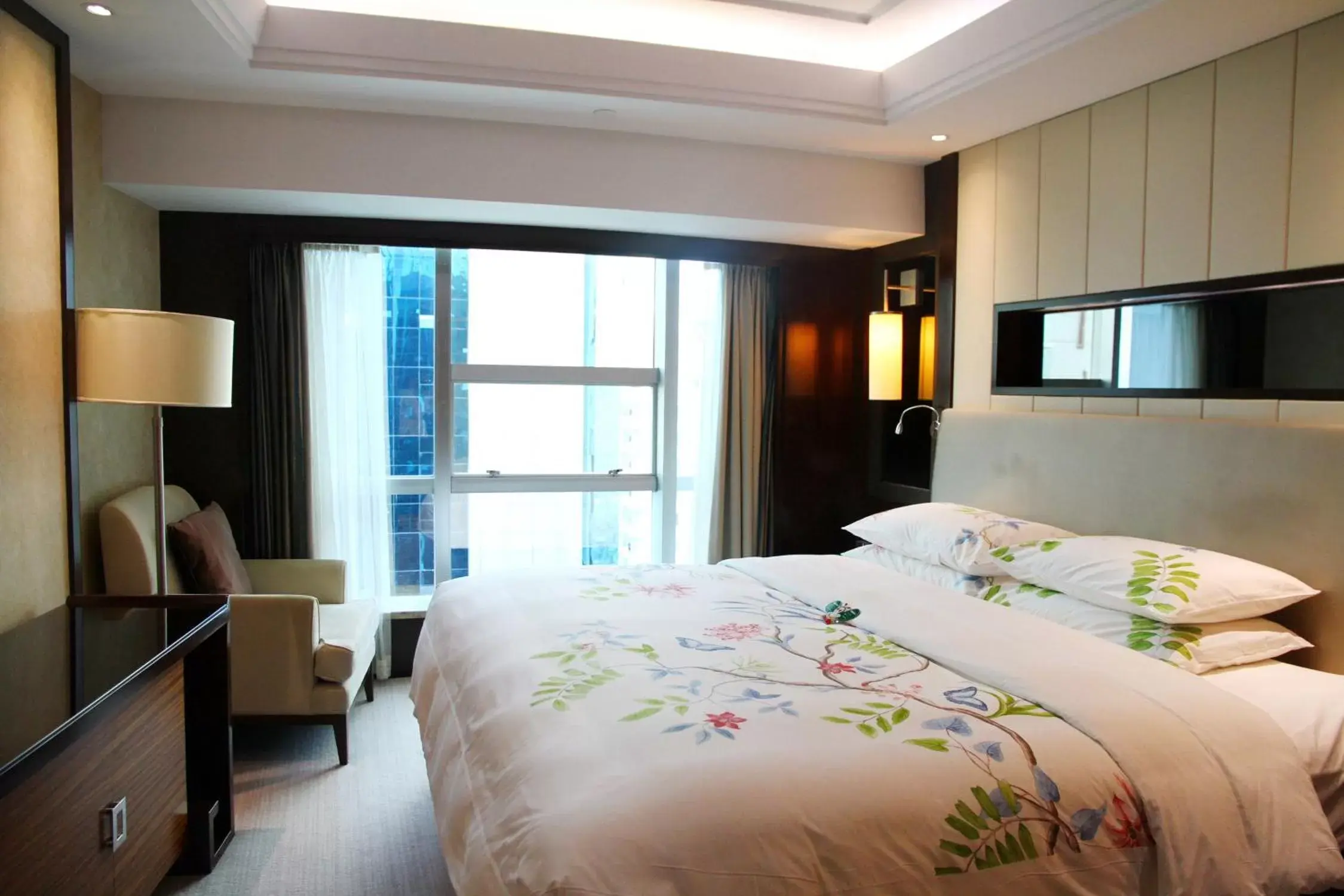 Bedroom in The Pavilion Hotel Shenzhen (Huaqiang NorthBusiness Zone)