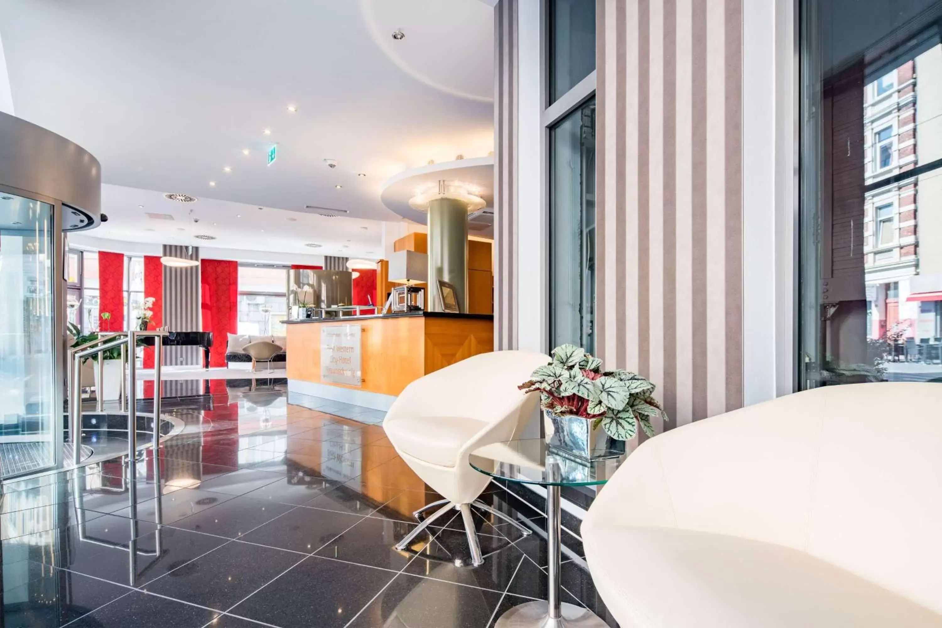 Lobby or reception, Restaurant/Places to Eat in Best Western City Hotel Braunschweig