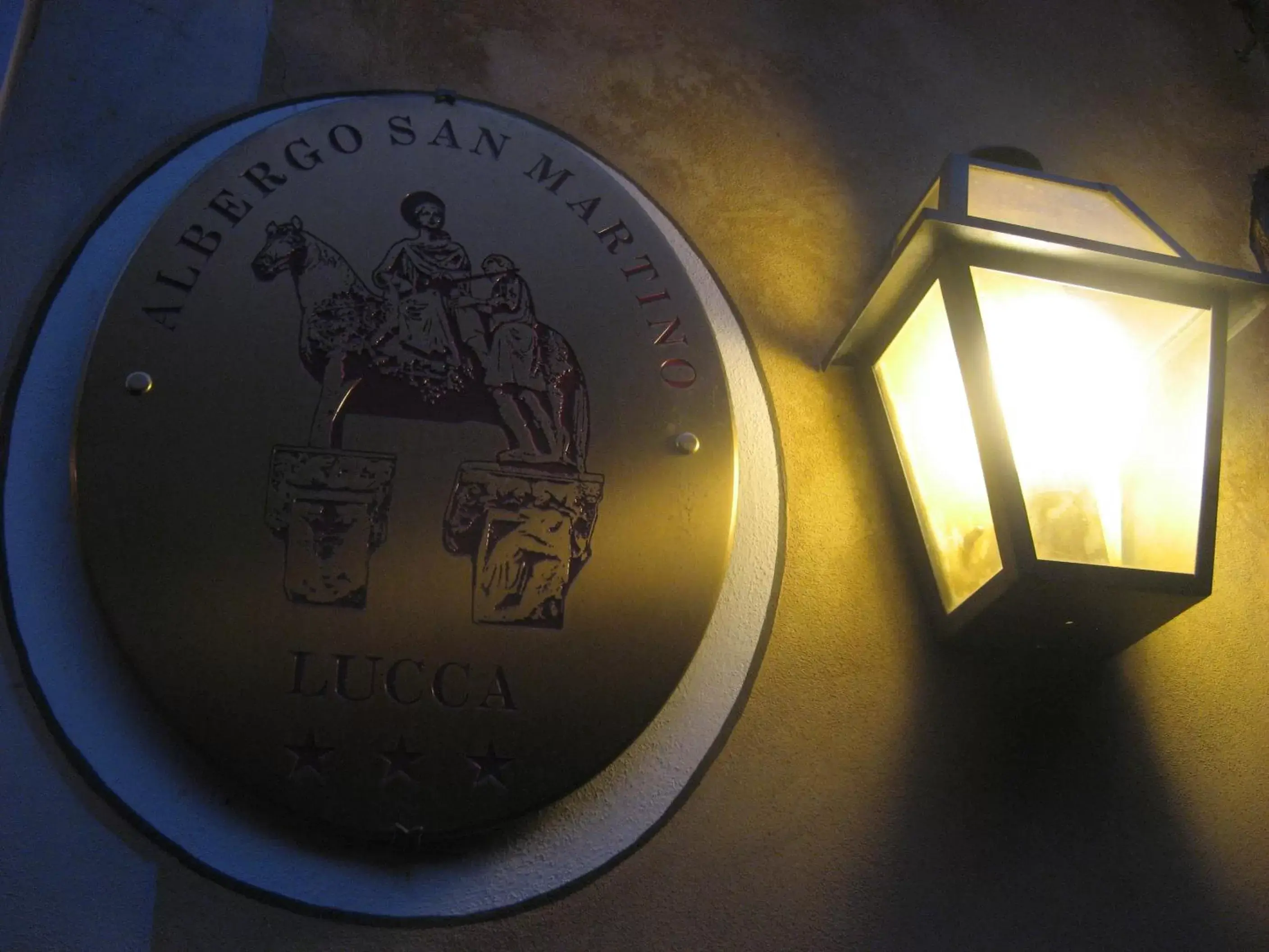 Decorative detail, Property Logo/Sign in Albergo San Martino