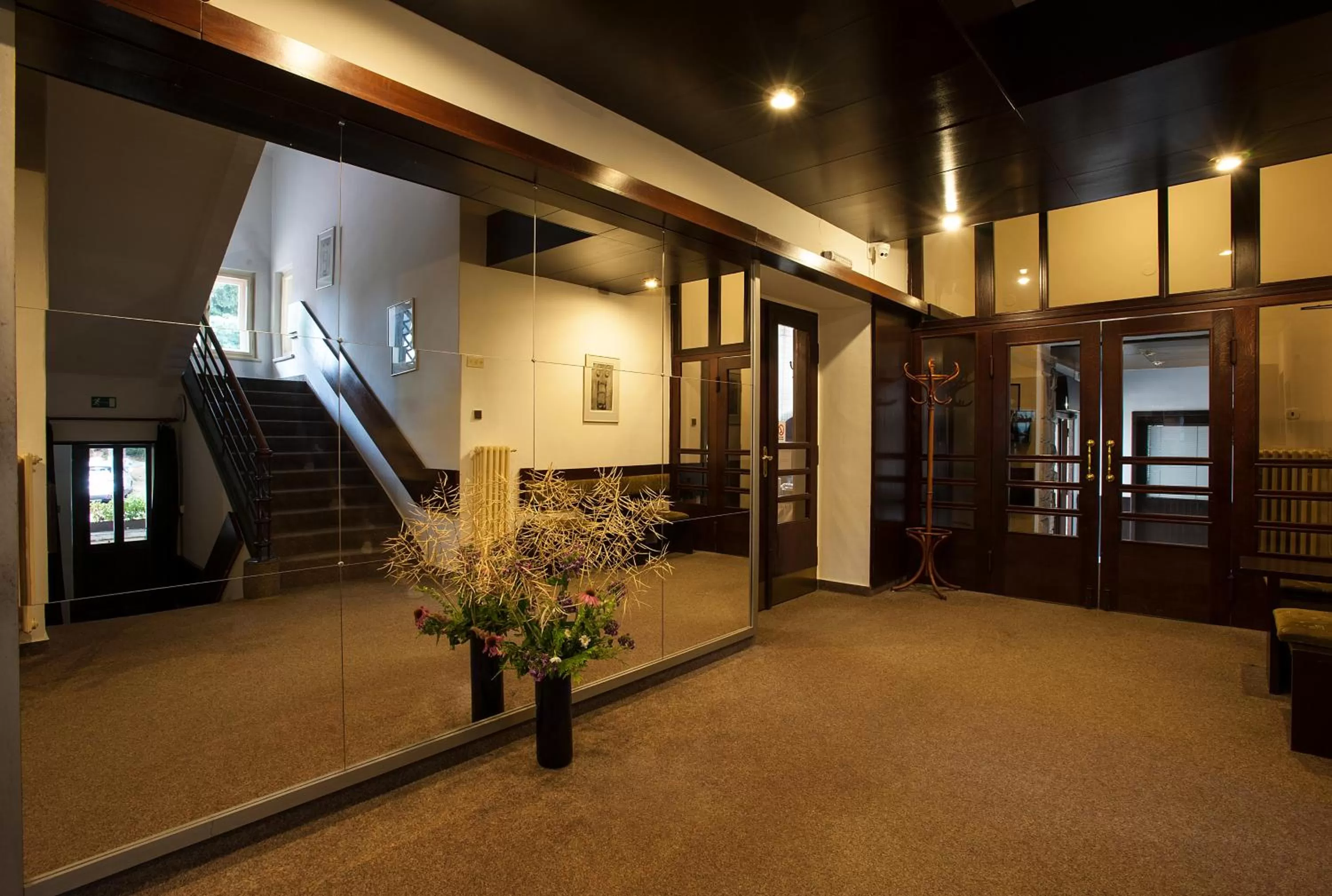 Lobby or reception in Parkhotel Skalní město