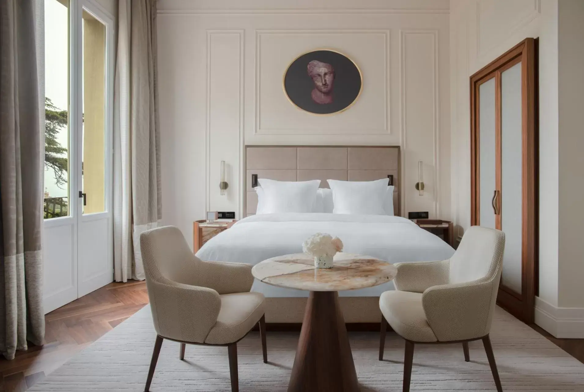 Bedroom, Bed in San Domenico Palace, Taormina, A Four Seasons Hotel