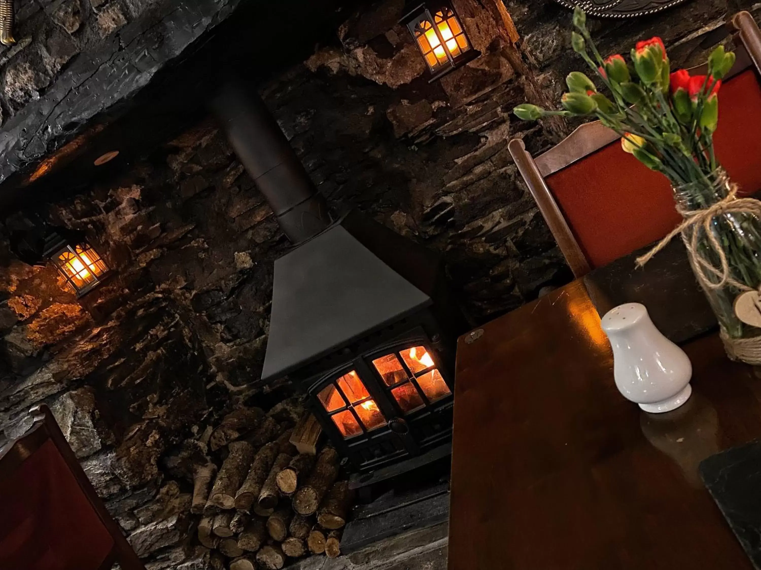 Dining area in The Mary Tavy Inn