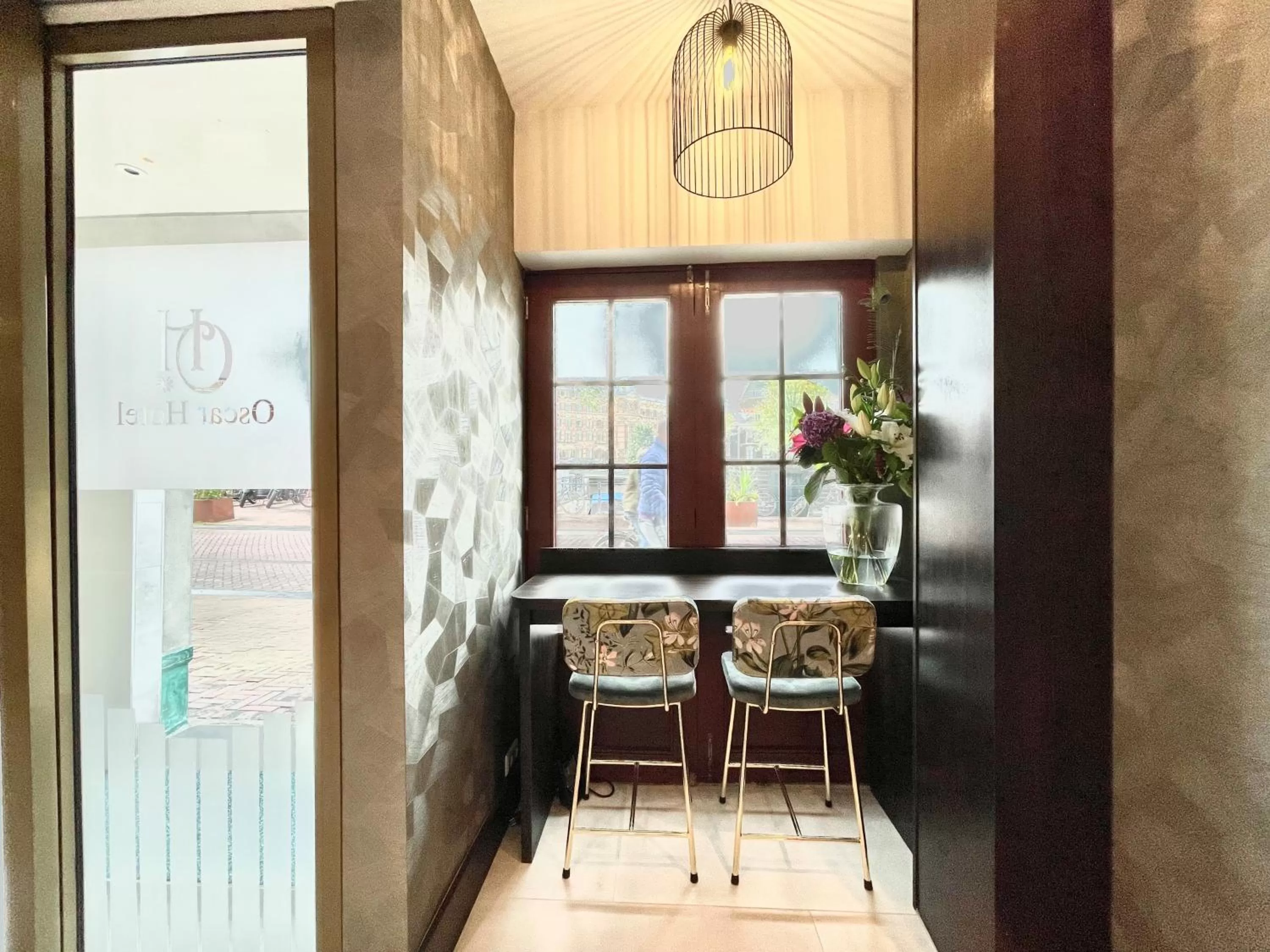 Lobby or reception in Hotel Oscar