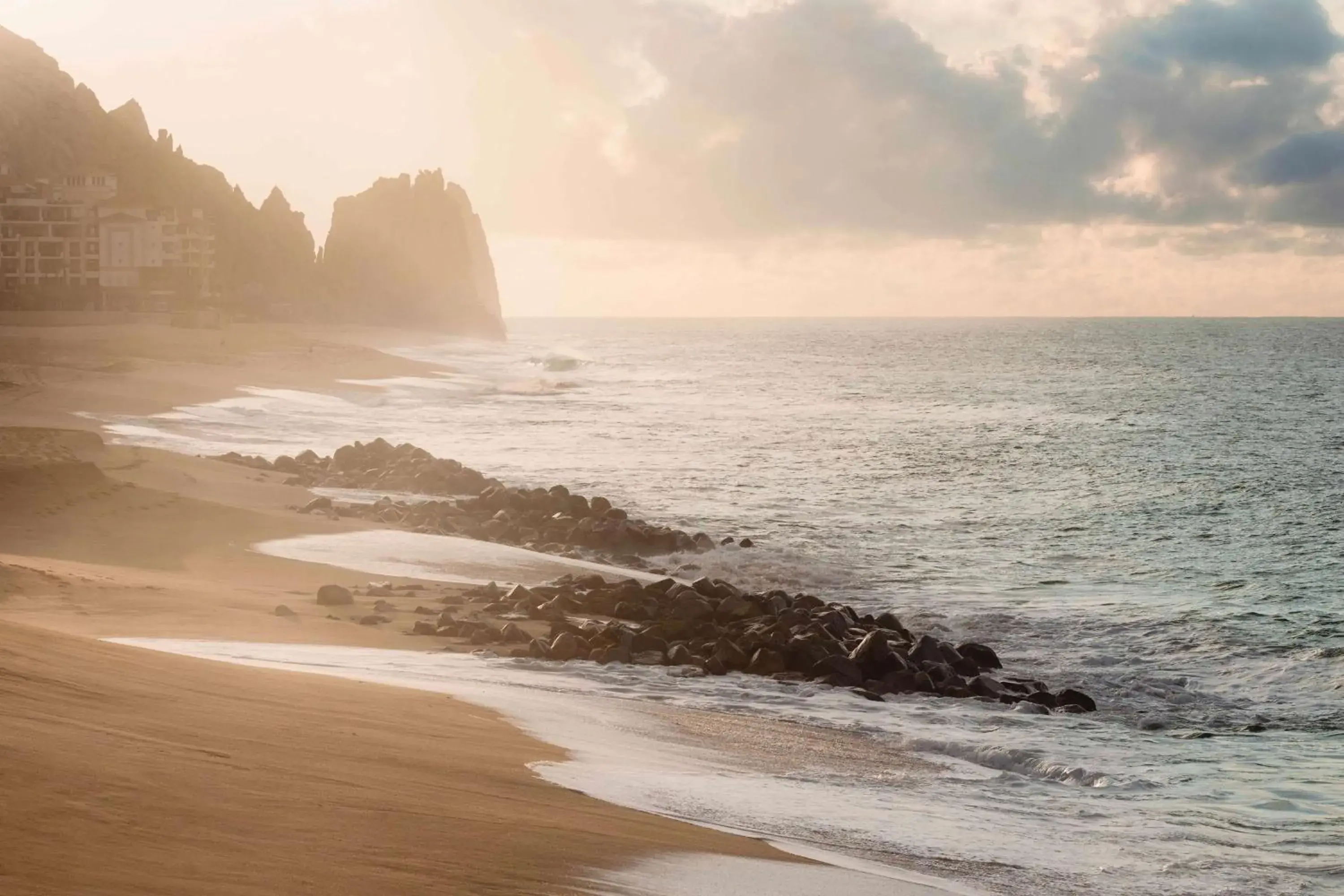 Property building, Beach in Waldorf Astoria Los Cabos Pedregal