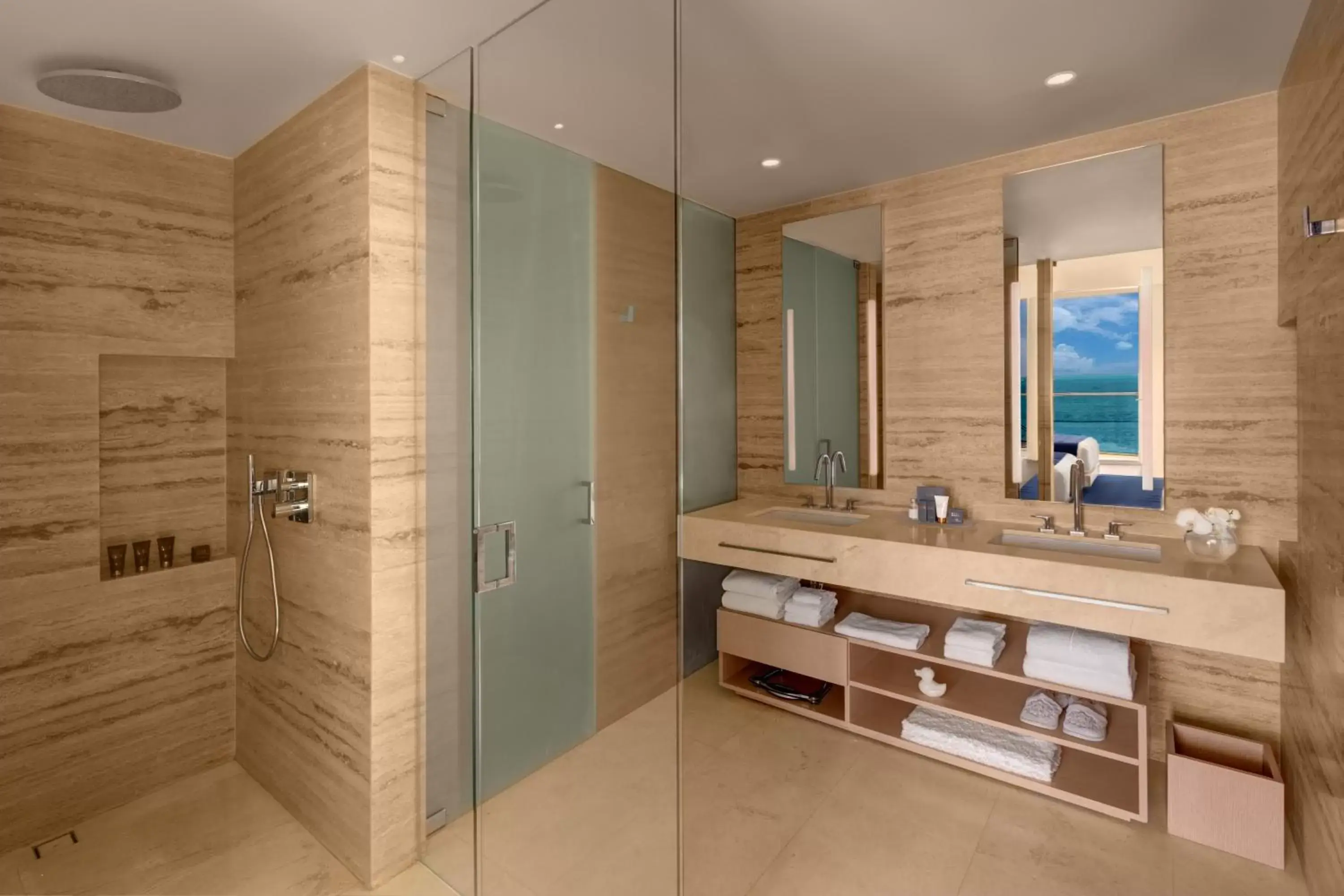Bathroom in SLS Cancun Hotel & Spa