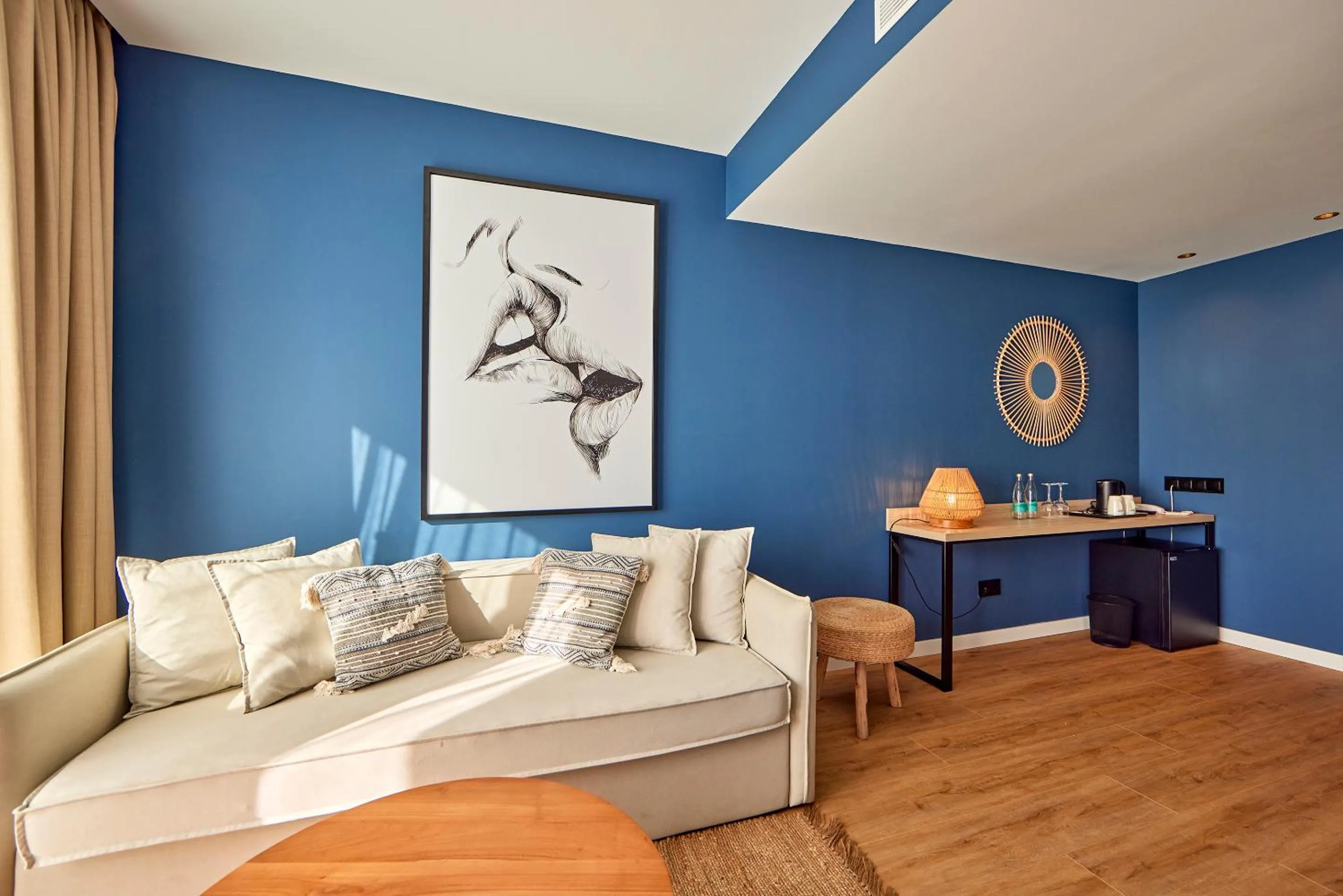 Living room, Bed in Hotel Florida Magaluf - Adults Only