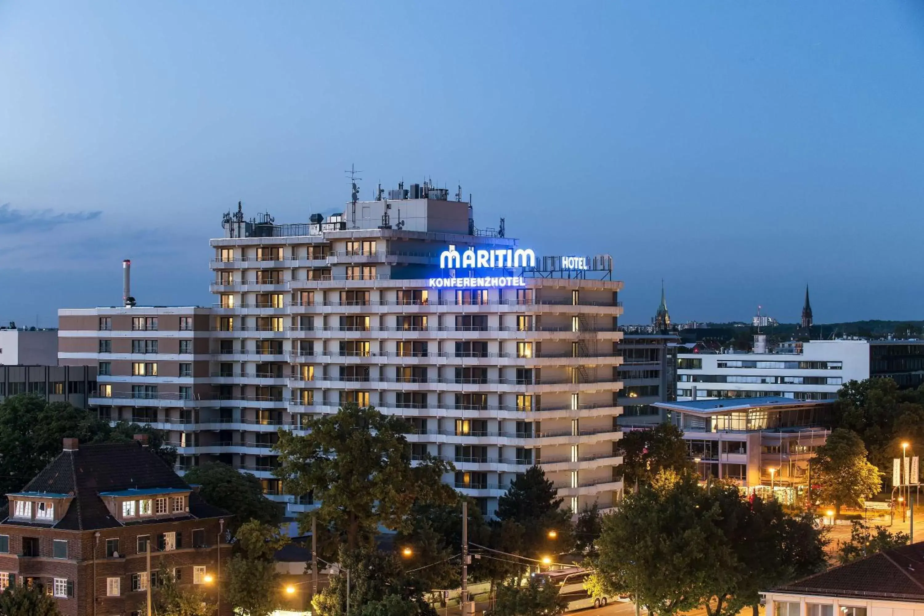 Bird's eye view in Maritim Hotel Darmstadt Bird's eye view in Maritim Hotel Darmstadt