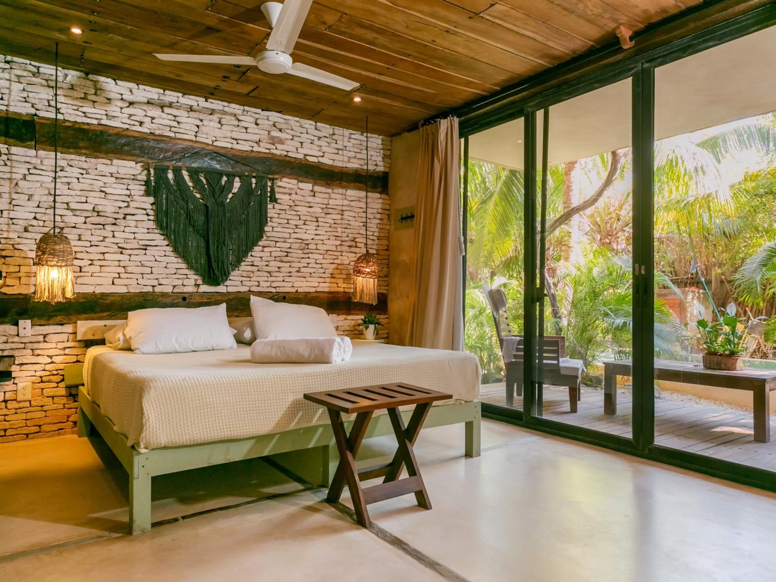 Bed in Suites Tulum
