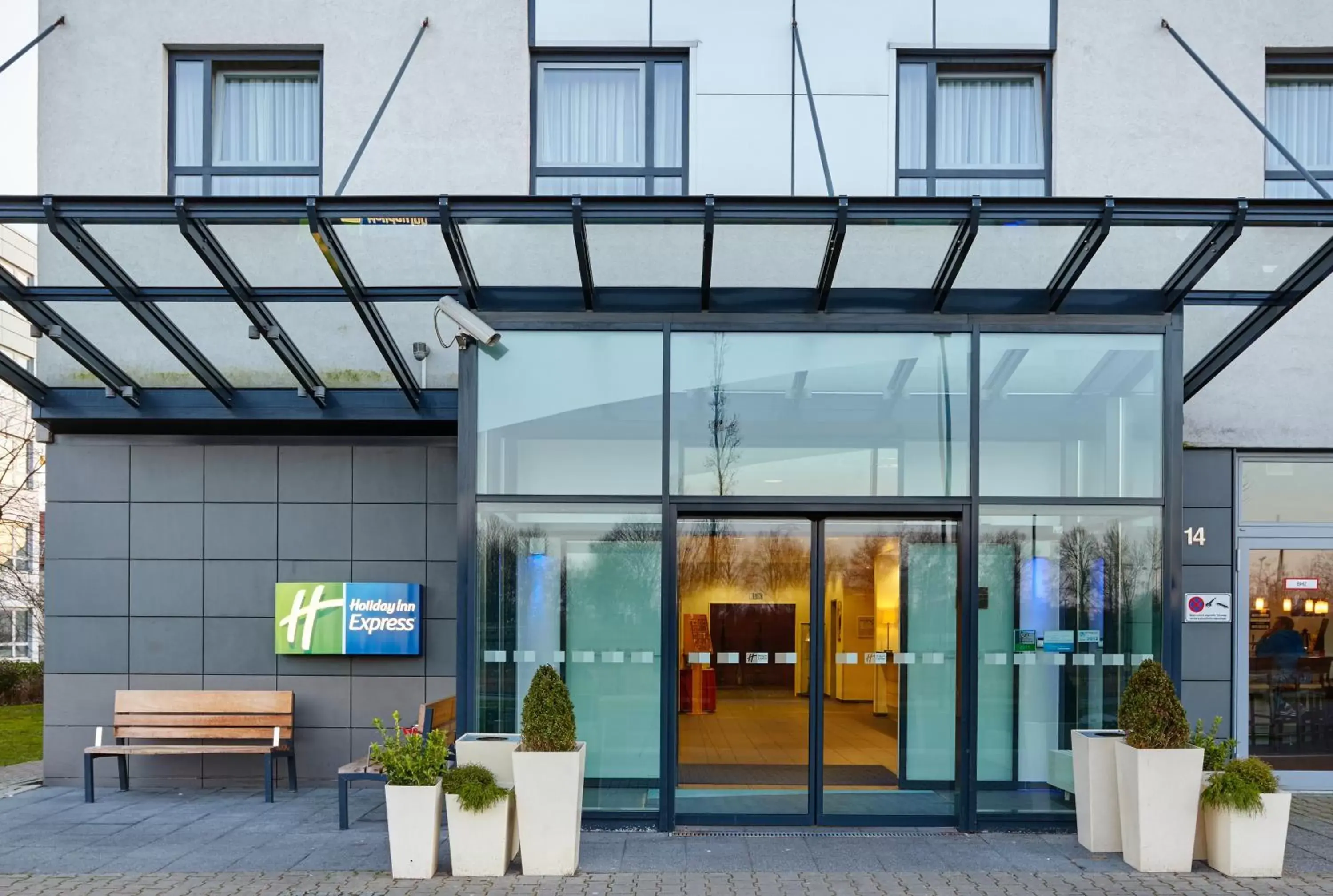 Property building in Holiday Inn Express Duesseldorf City Nord, an IHG Hotel