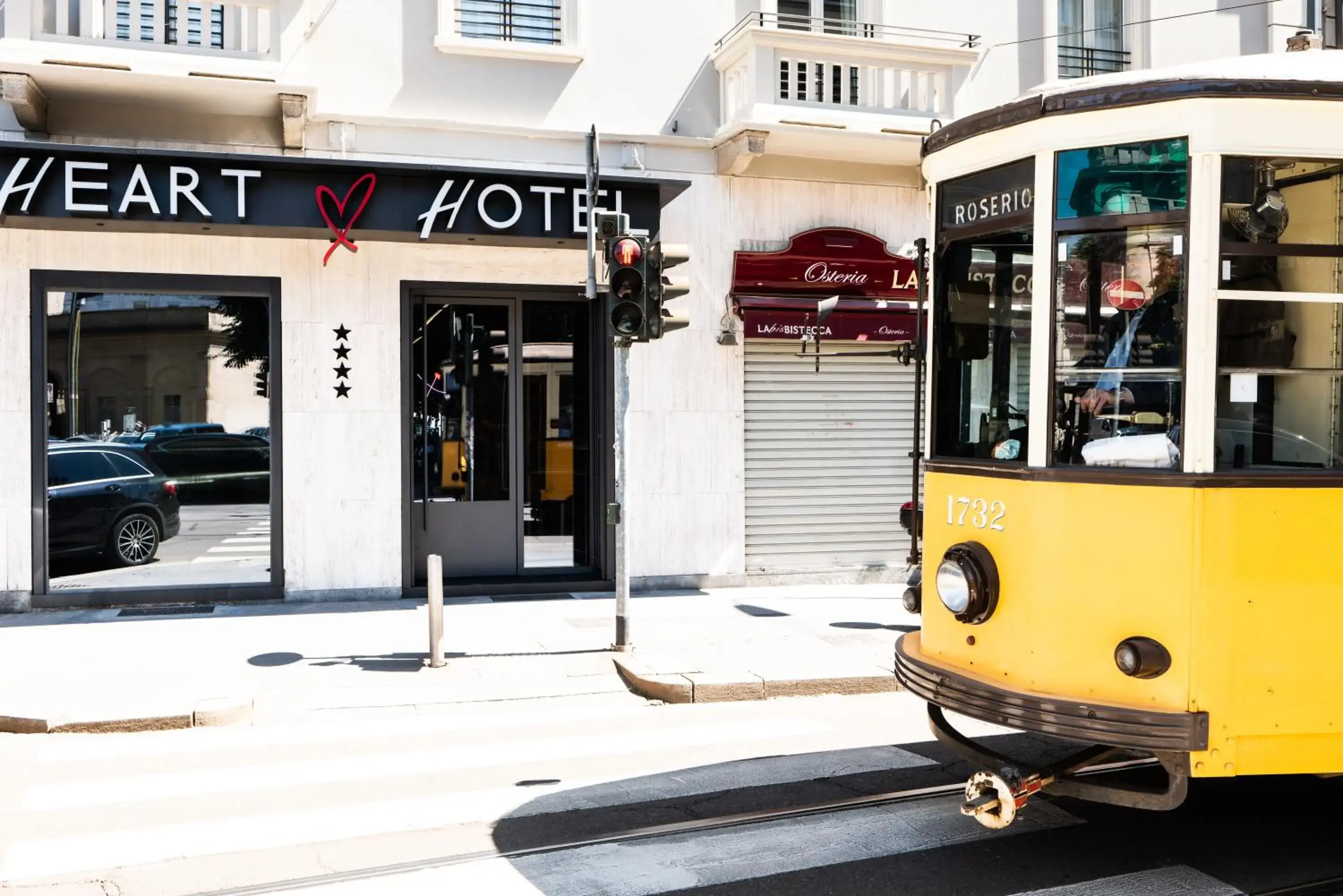 Property building in Heart Hotel Milano Property building in Heart Hotel Milano