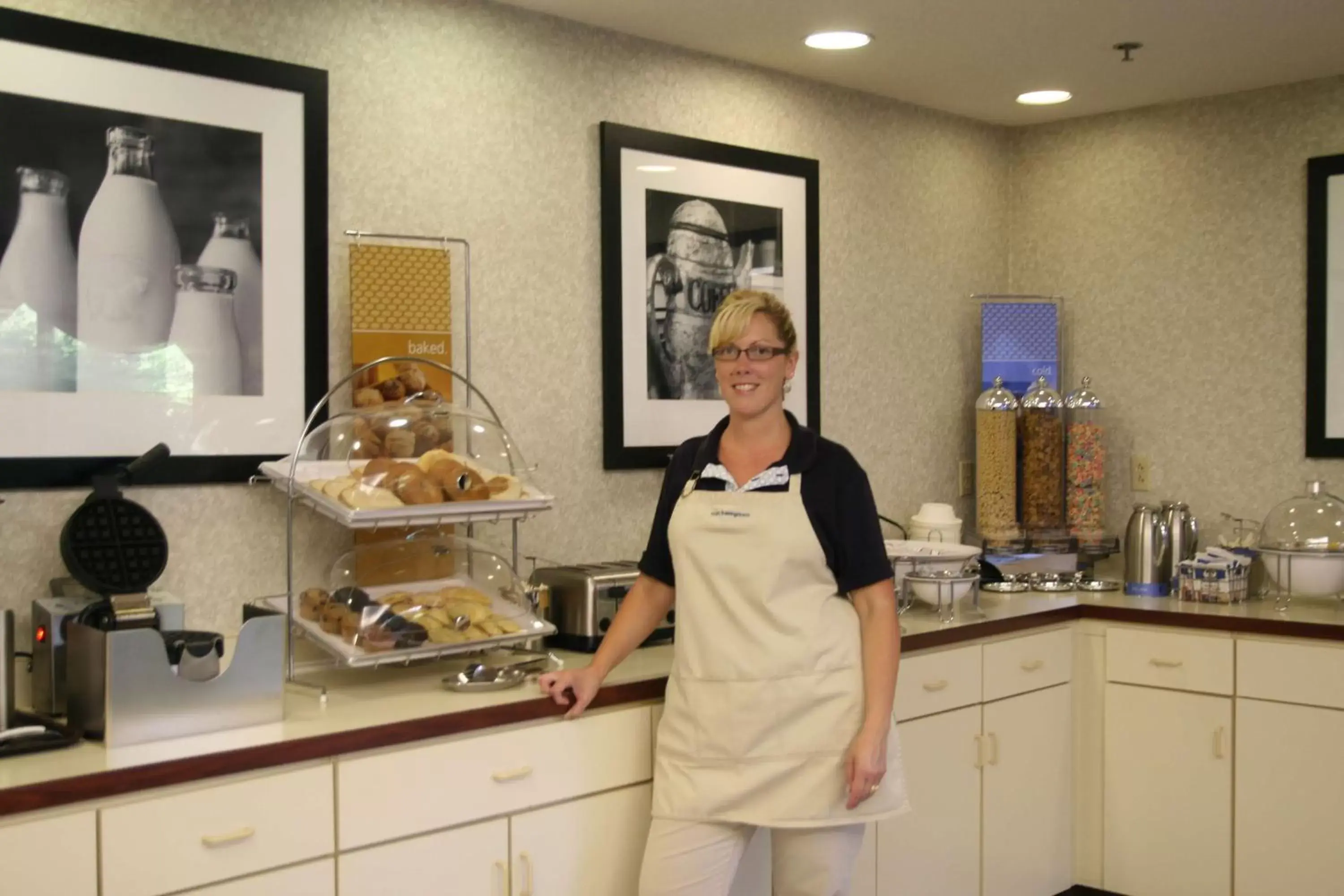 Breakfast in Hampton Inn Selinsgrove/Shamokin Dam