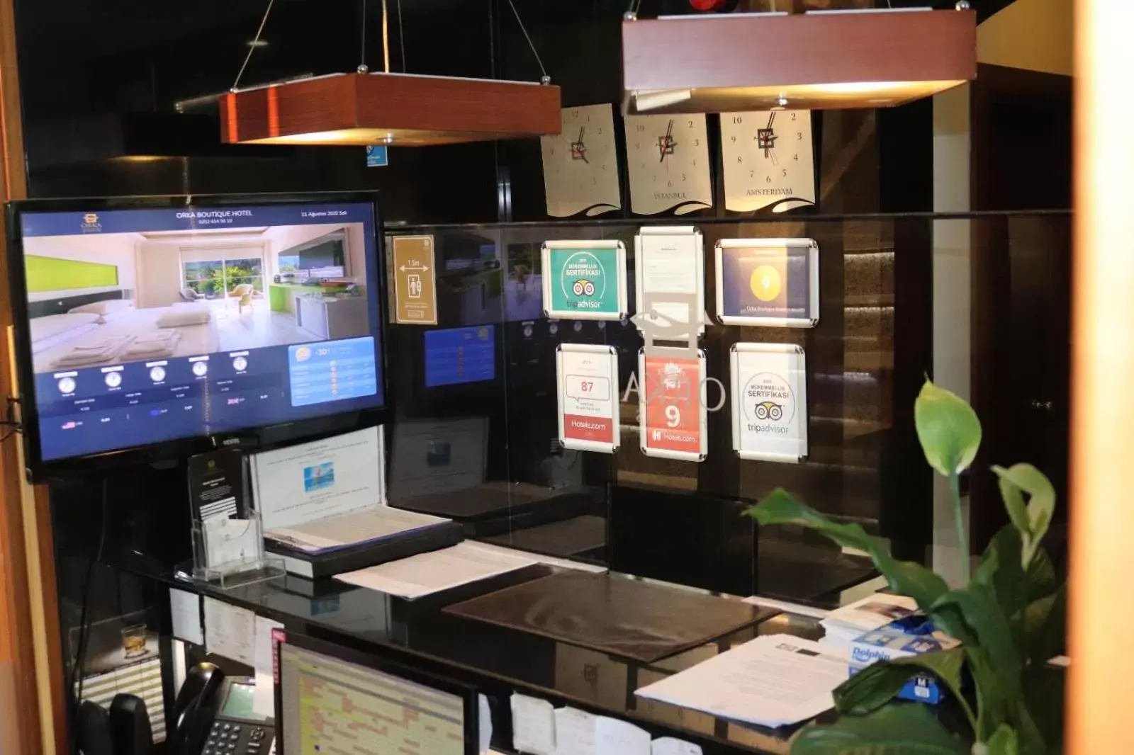 Lobby or reception in Orka Boutique Hotel Lobby or reception in Orka Boutique Hotel