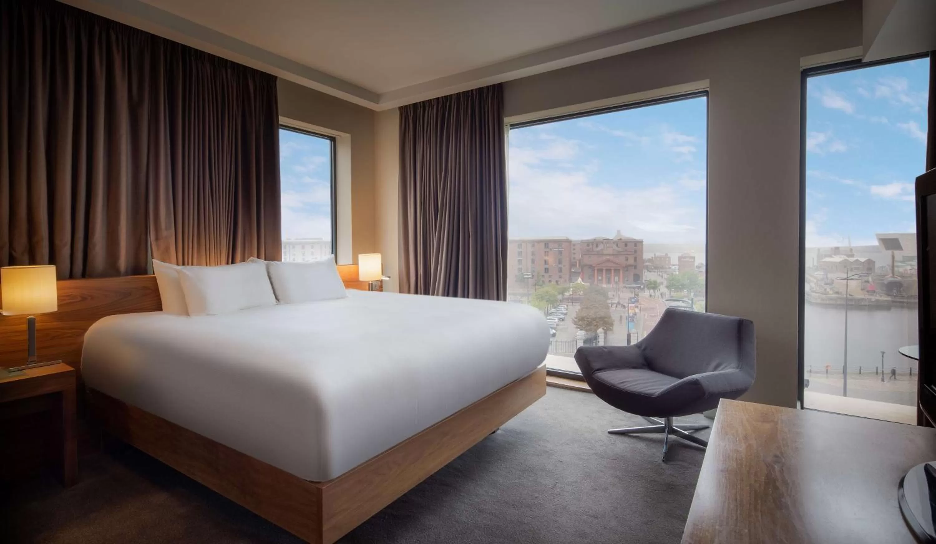 Bed in Hilton Liverpool City Centre