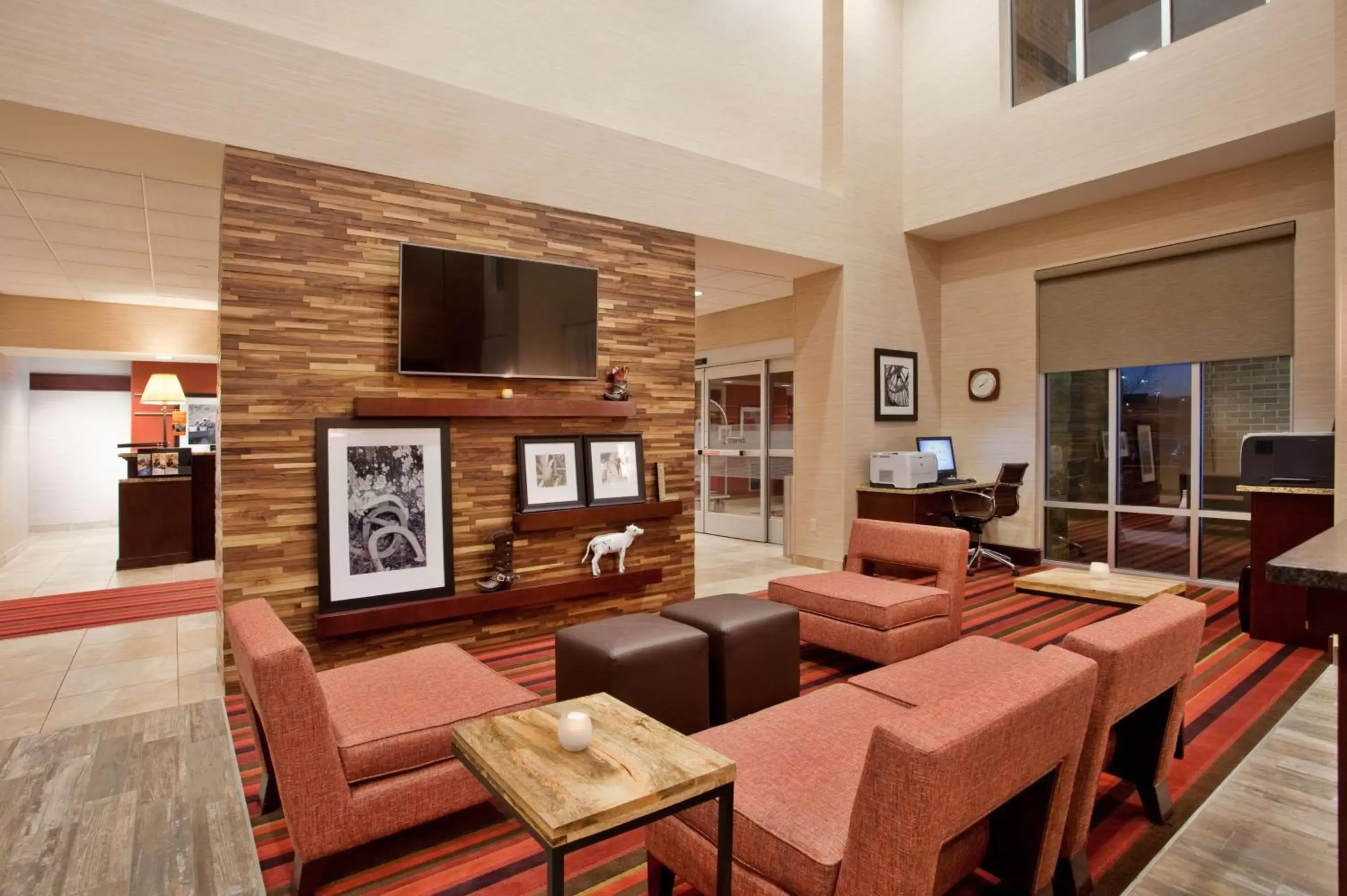 Lobby or reception in Hampton Inn & Suites Omaha Southwest-La Vista