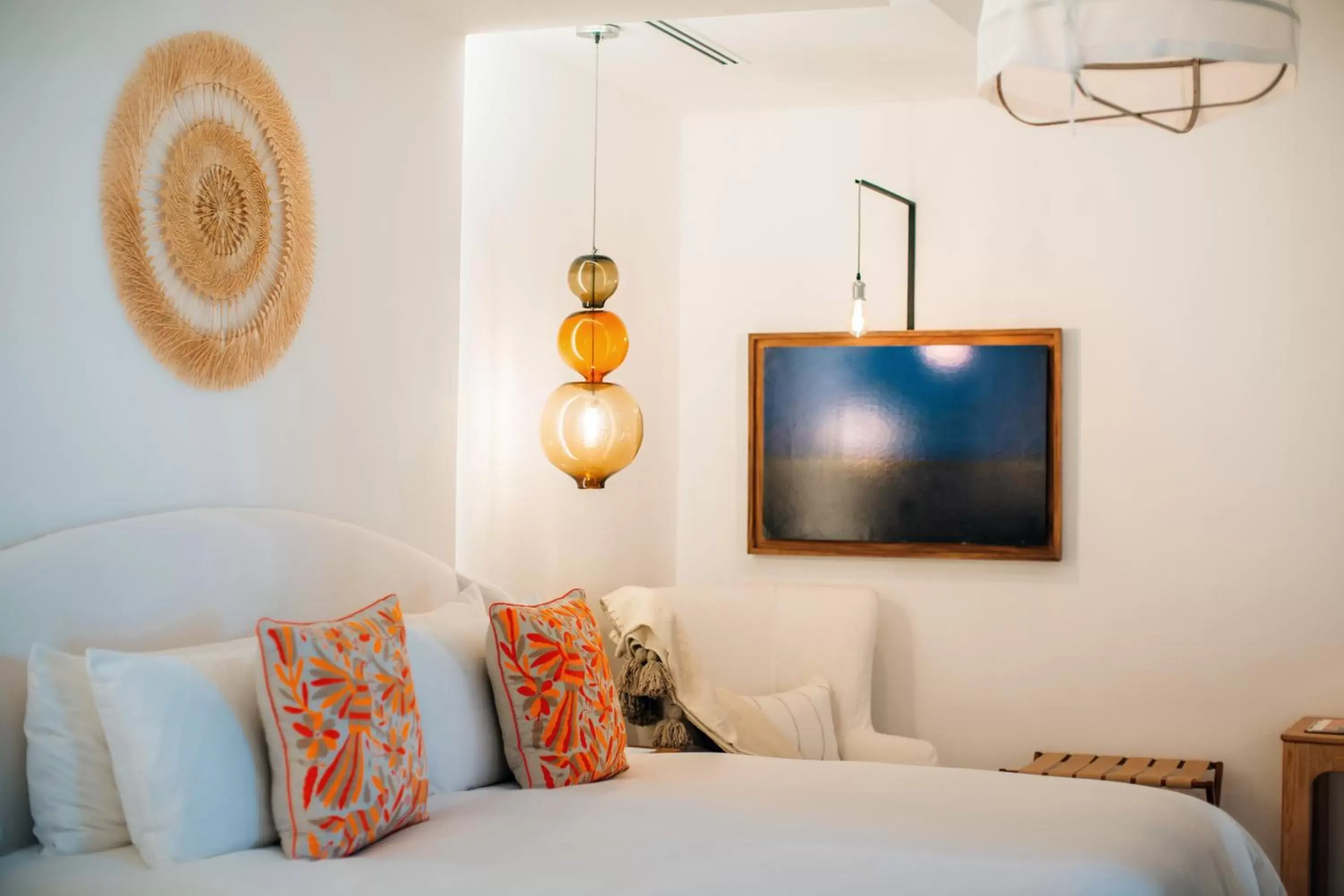 Bed, Seating Area in LOtel-Casa Arca