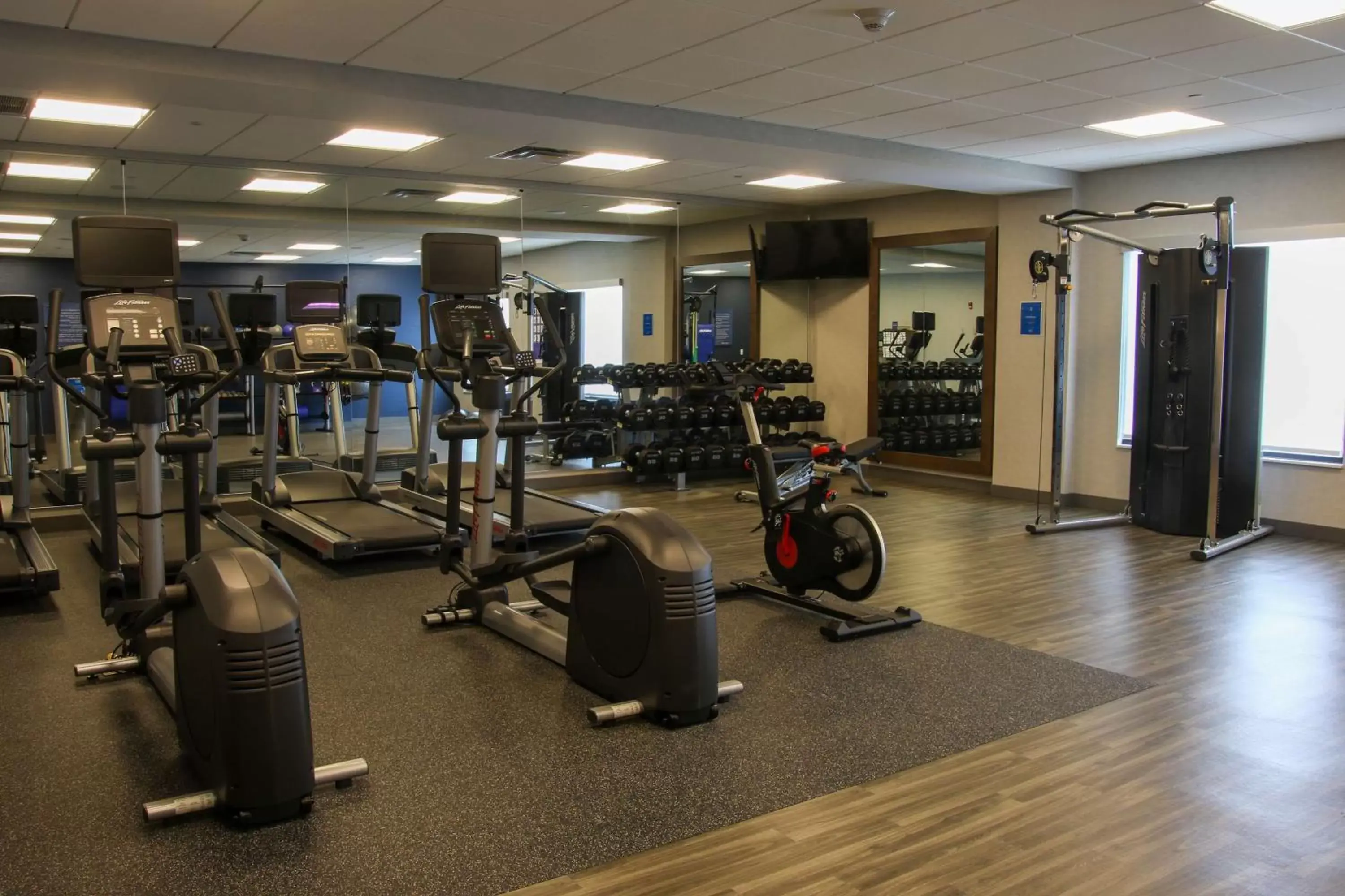 Fitness centre/facilities, Fitness Center/Facilities in Hampton Inn & Suites Olean, Ny