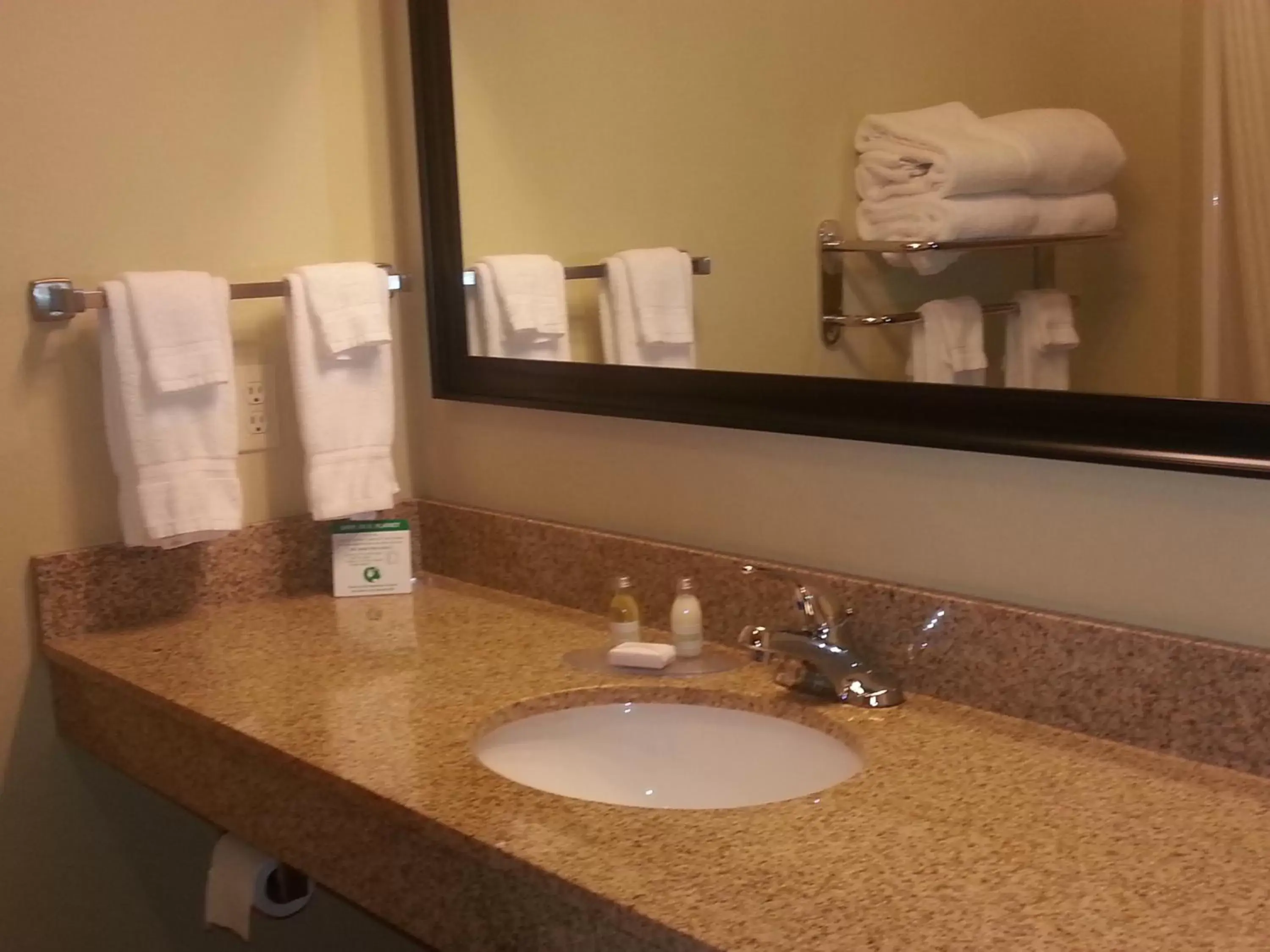 Bathroom in Cobblestone Inn & Suites - Bloomfield