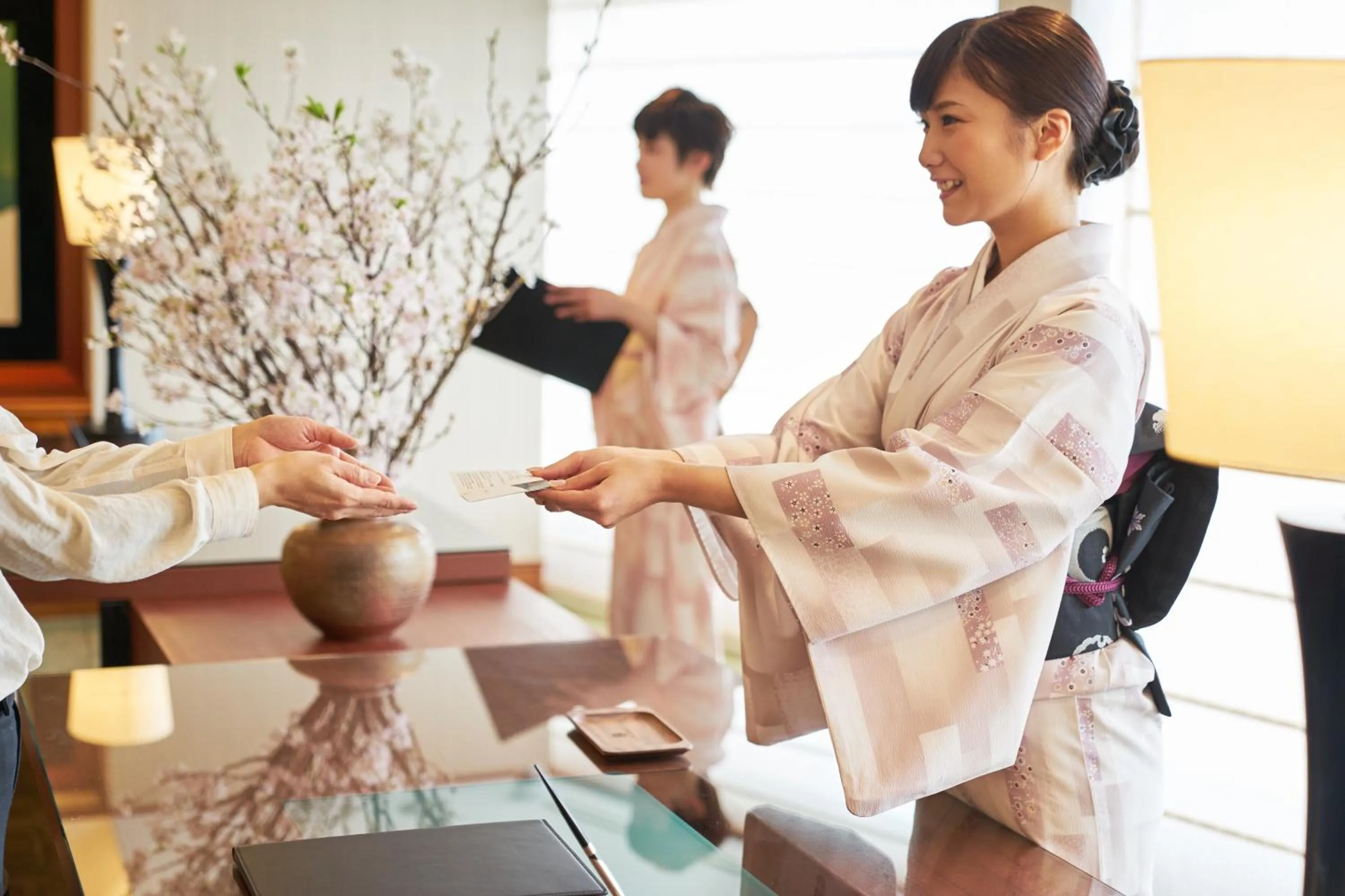 Staff in Hotel Gajoen Tokyo