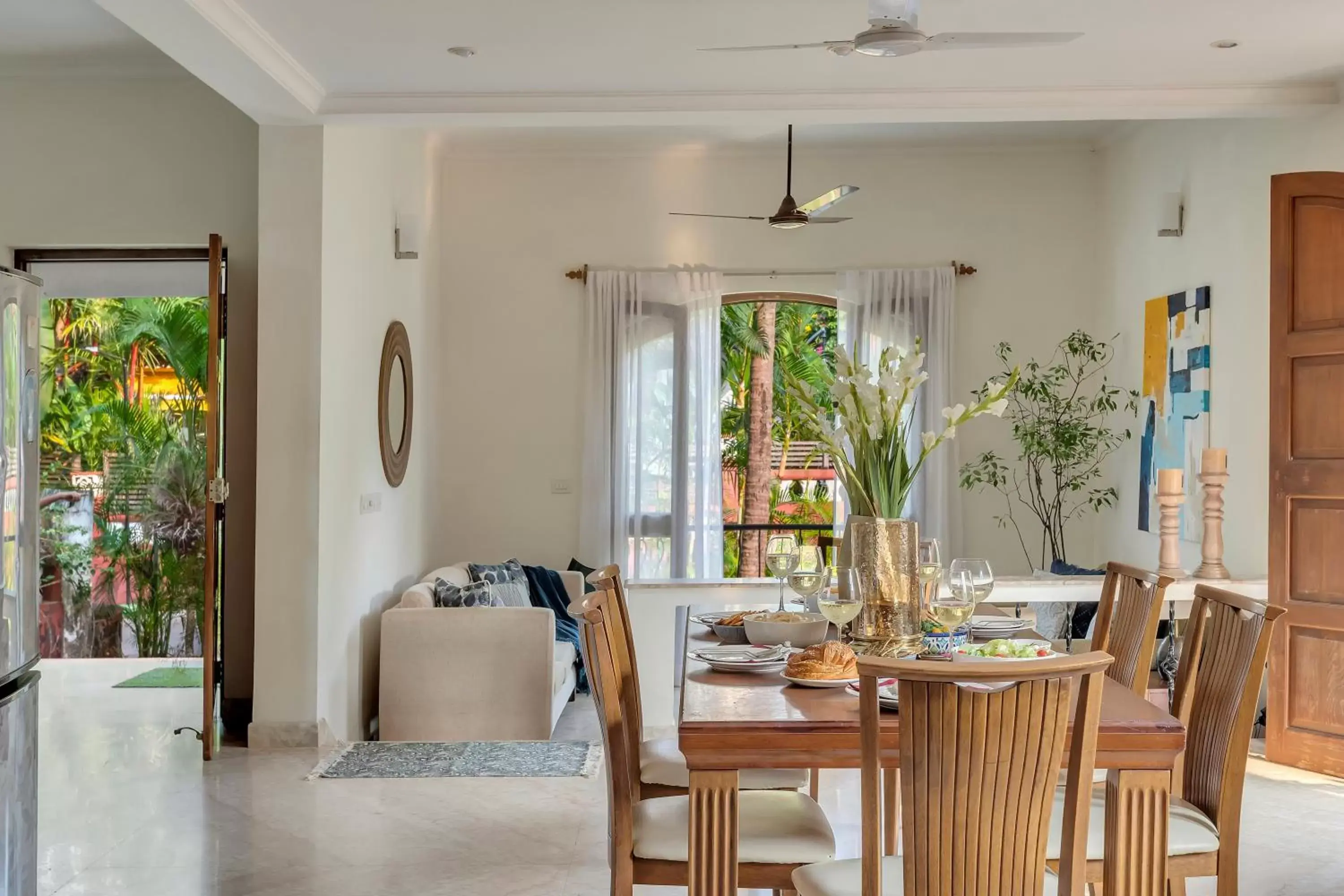 Dining Area in Aguada Anchorage - The Villa Resort