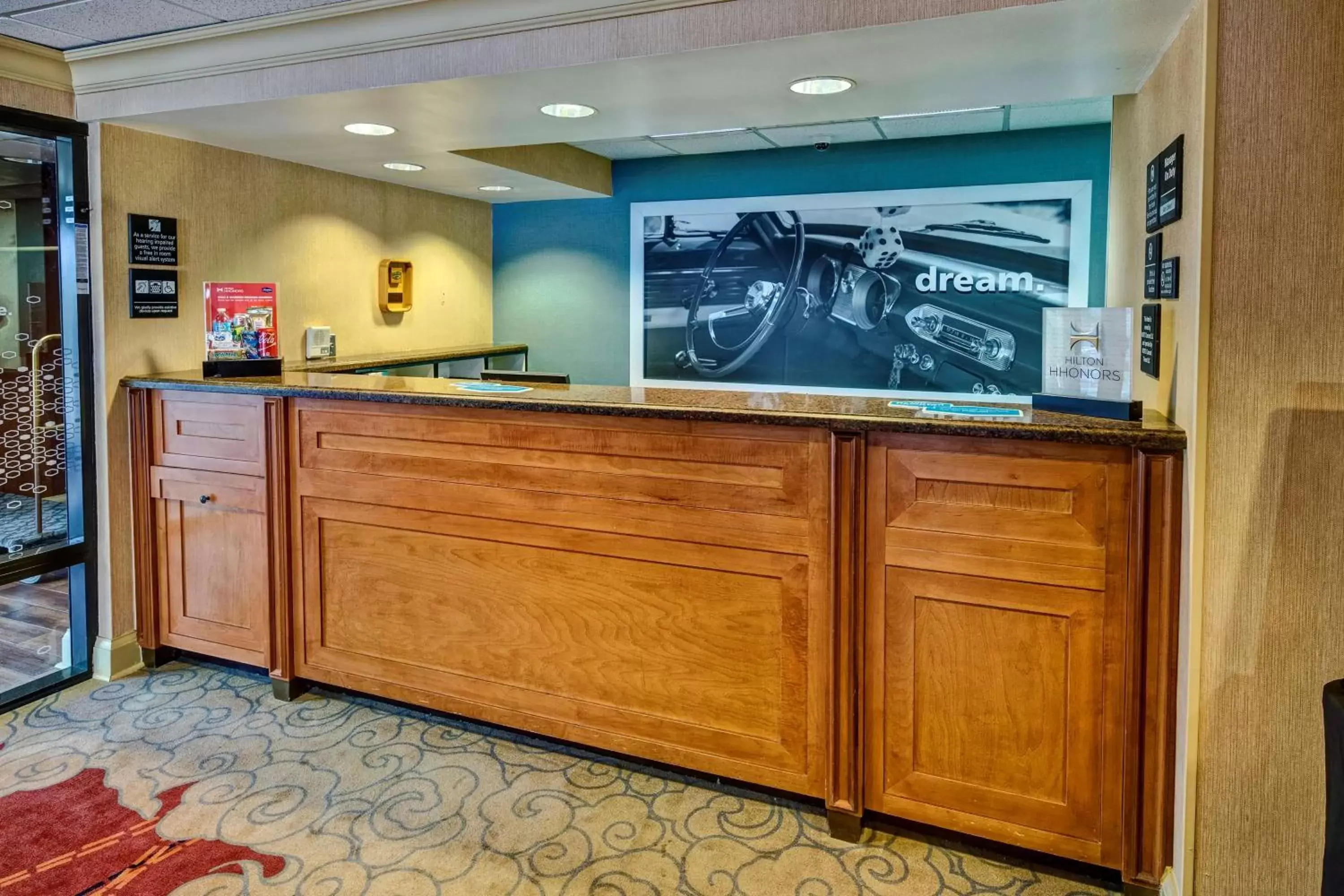 Lobby or reception in Hampton Inn Concord/Kannapolis Lobby or reception in Hampton Inn Concord/Kannapolis