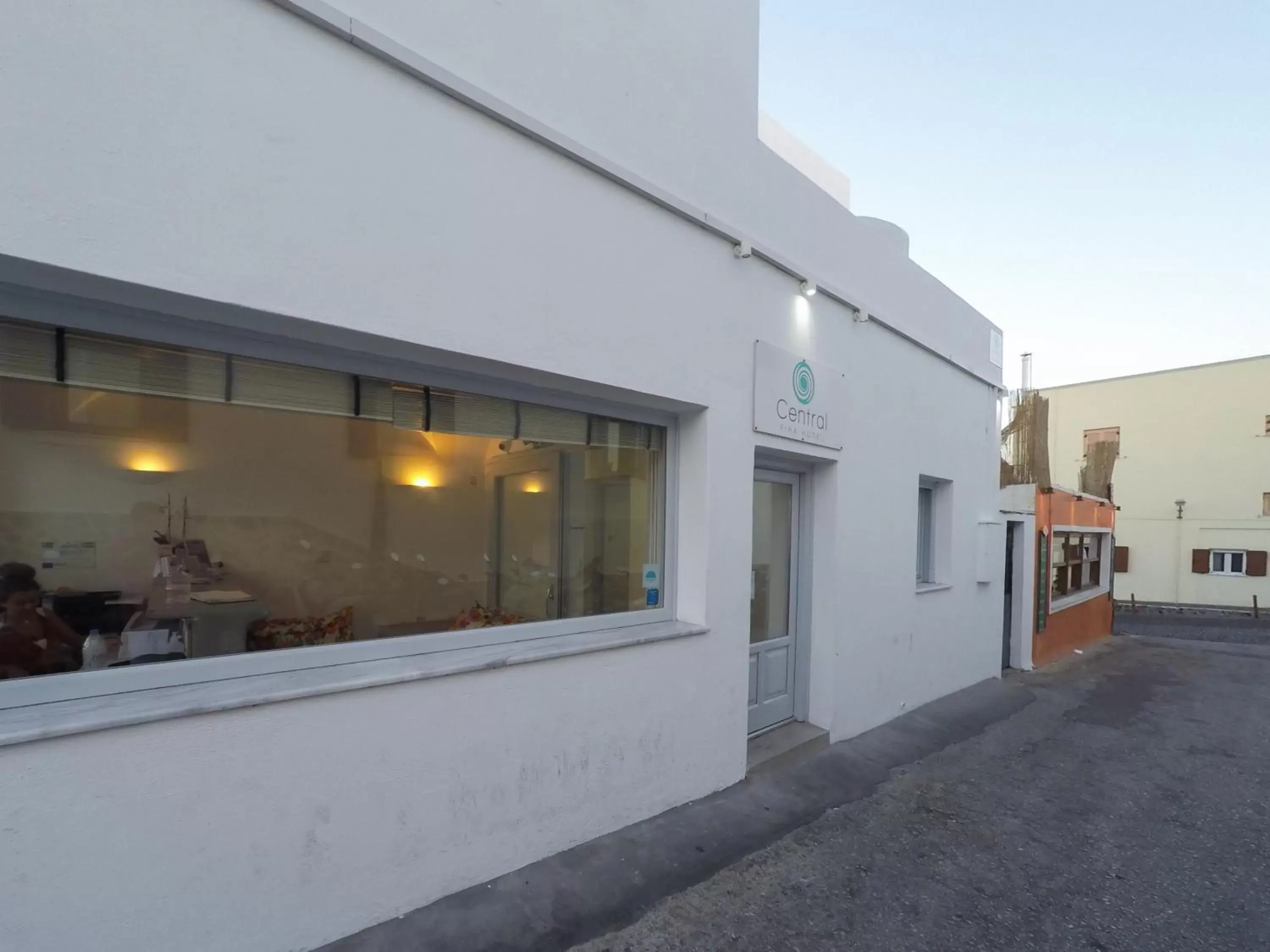 Facade/Entrance in Central Fira Suites