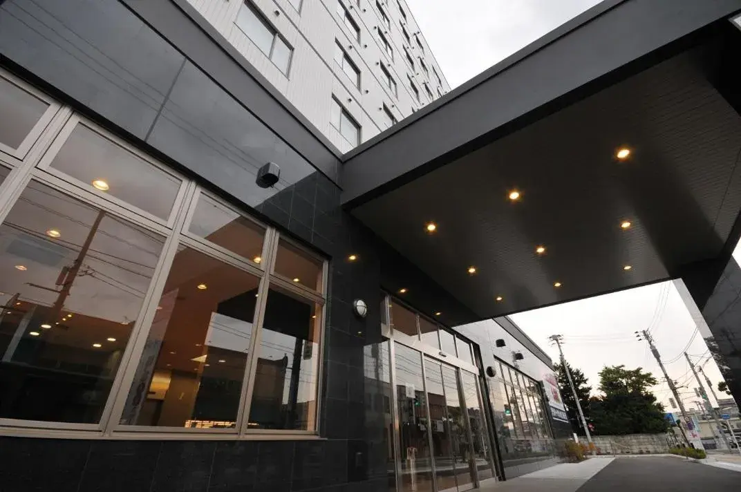 Facade/entrance in Grand Park Hotel Odate Facade/entrance in Grand Park Hotel Odate