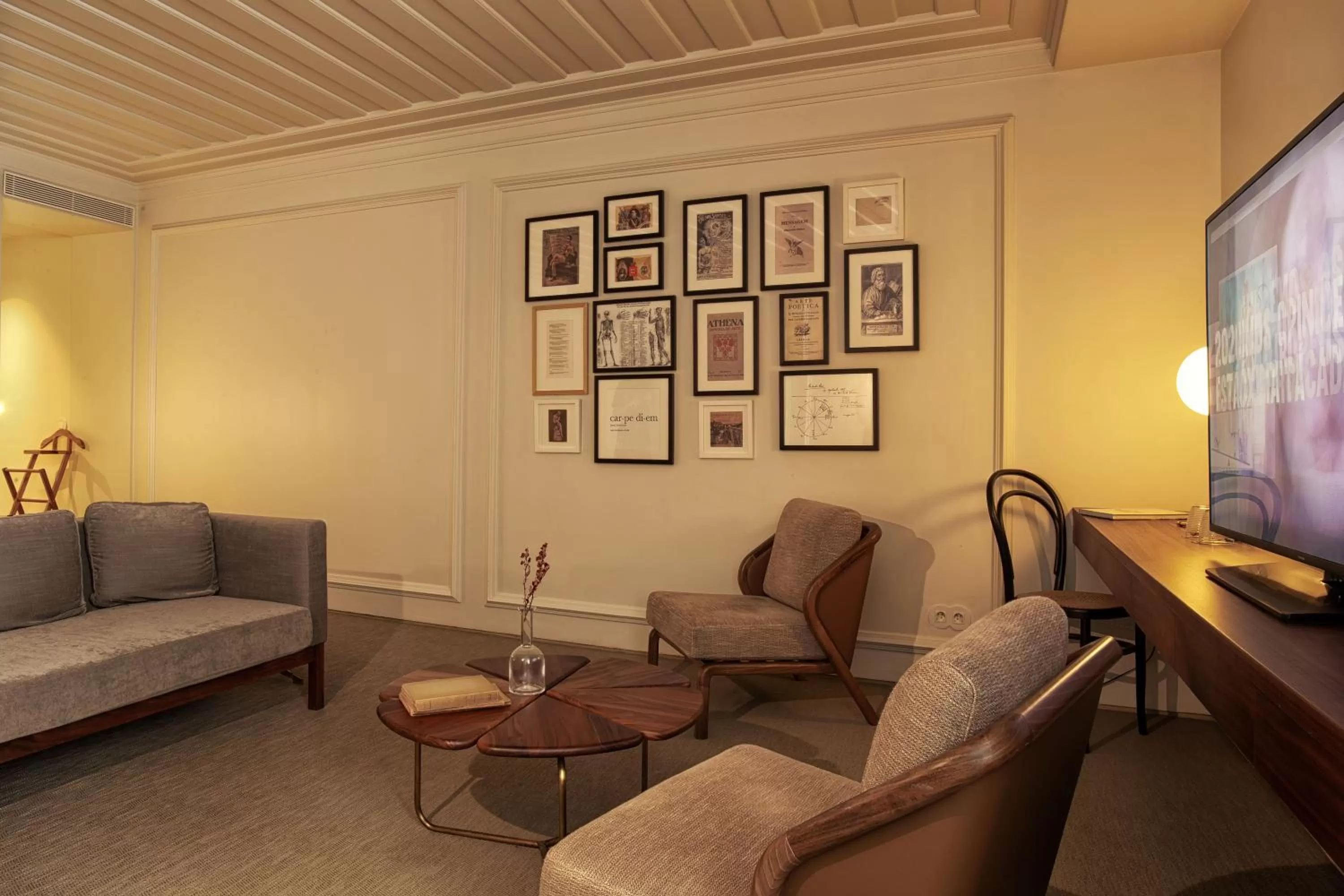 Living room in Lisboa Pessoa Hotel