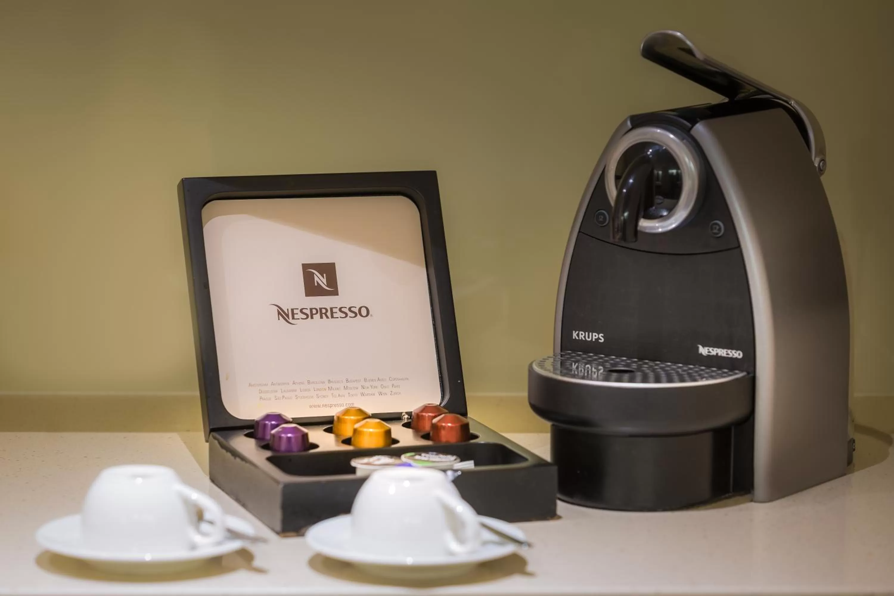 Non alcoholic drinks in Ten Manchester Street Hotel