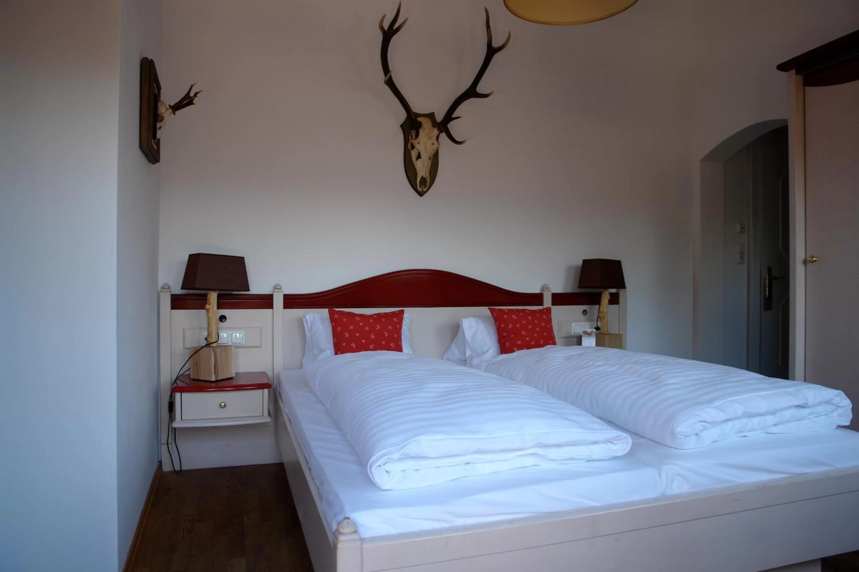 Bed in Hotel Gamshof