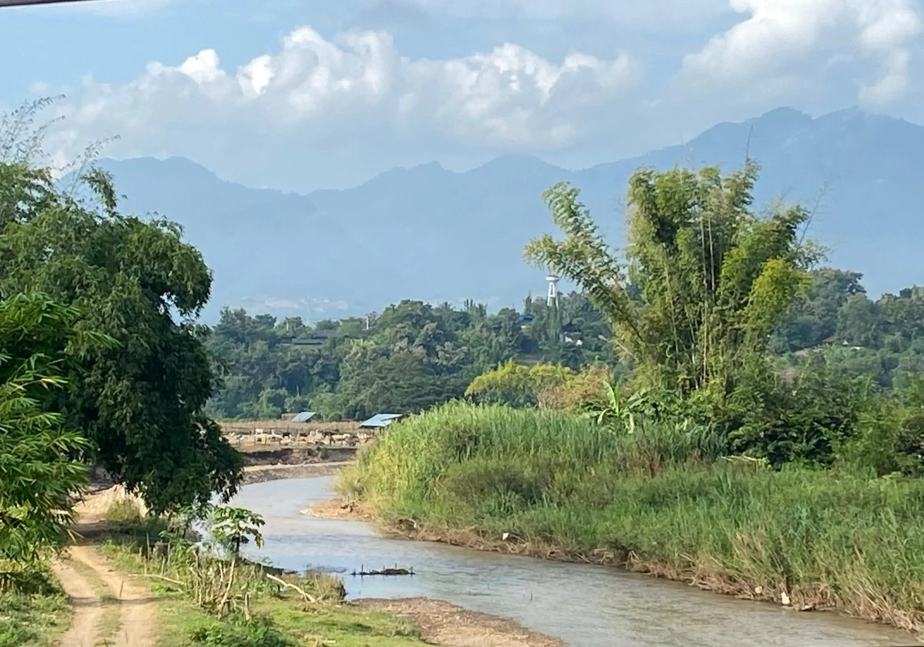 Mountain view, Natural Landscape in Pura Vida Pai Resort