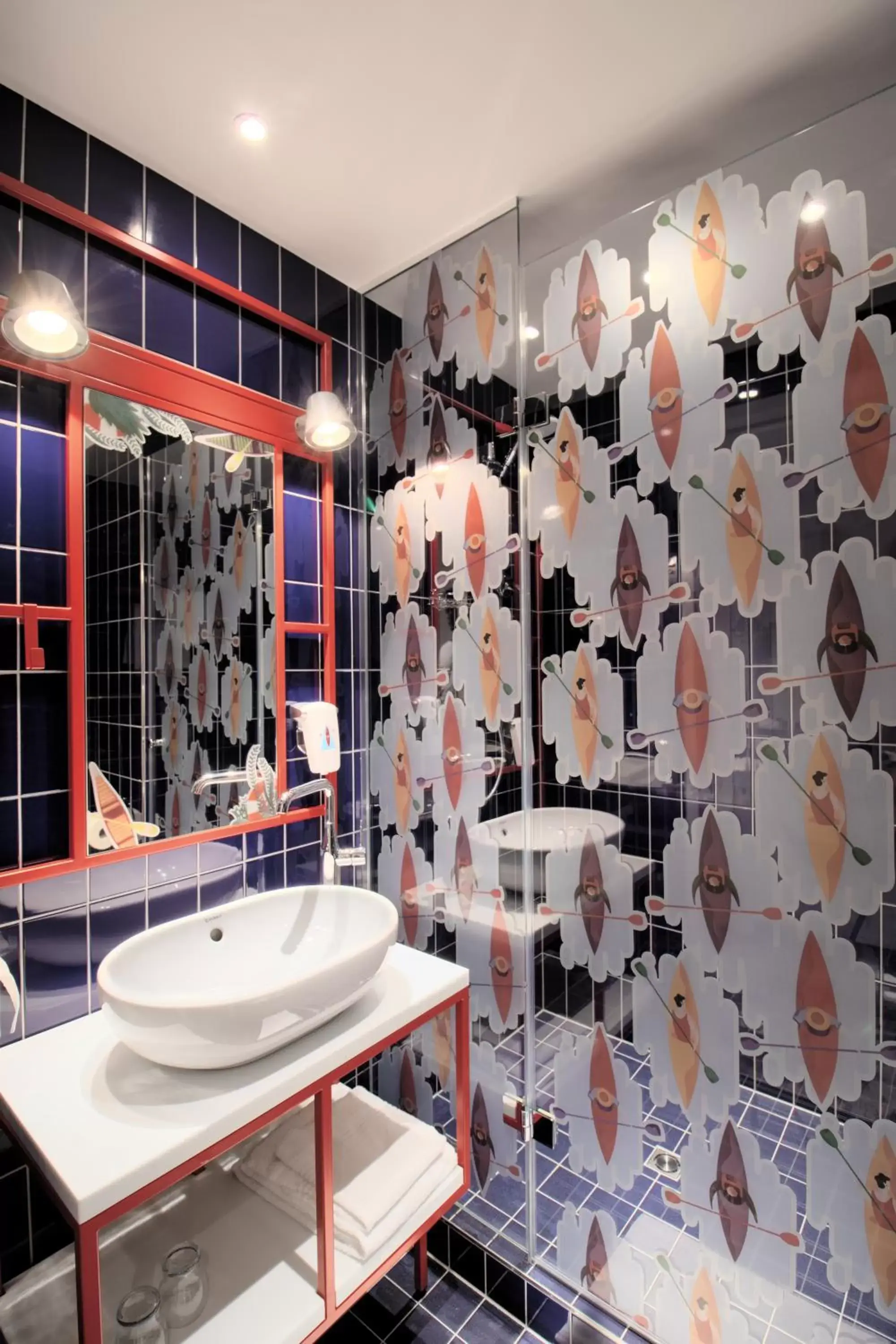 Shower, Bathroom in ibis Styles Warszawa Centrum